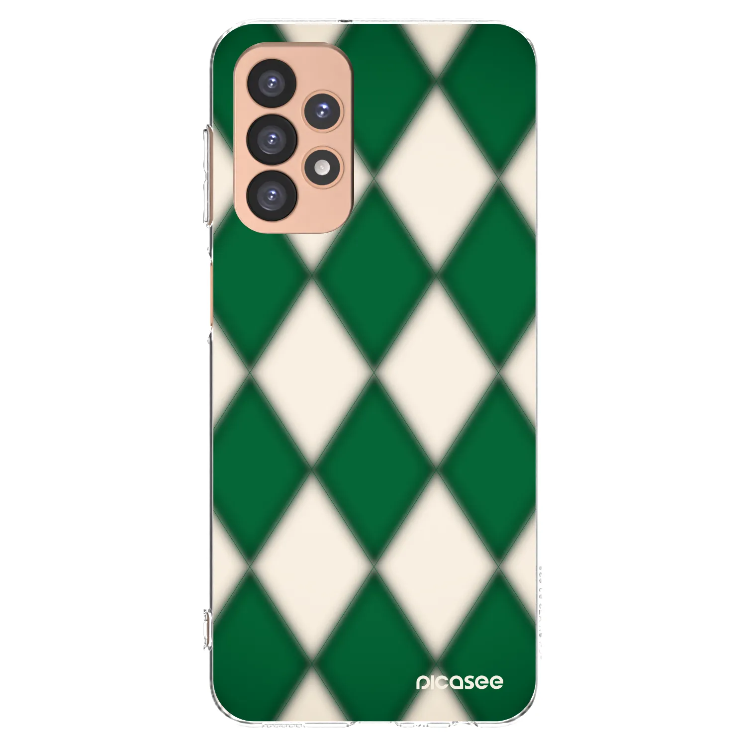 Picasee átlátszó szilikon tok az alábbi mobiltelefonokra Samsung Galaxy A23 A236B 5G - Emerald Diamond