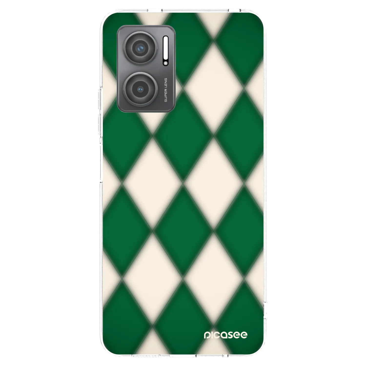 Picasee átlátszó szilikon tok az alábbi mobiltelefonokra Xiaomi Redmi 10 5G - Emerald Diamond