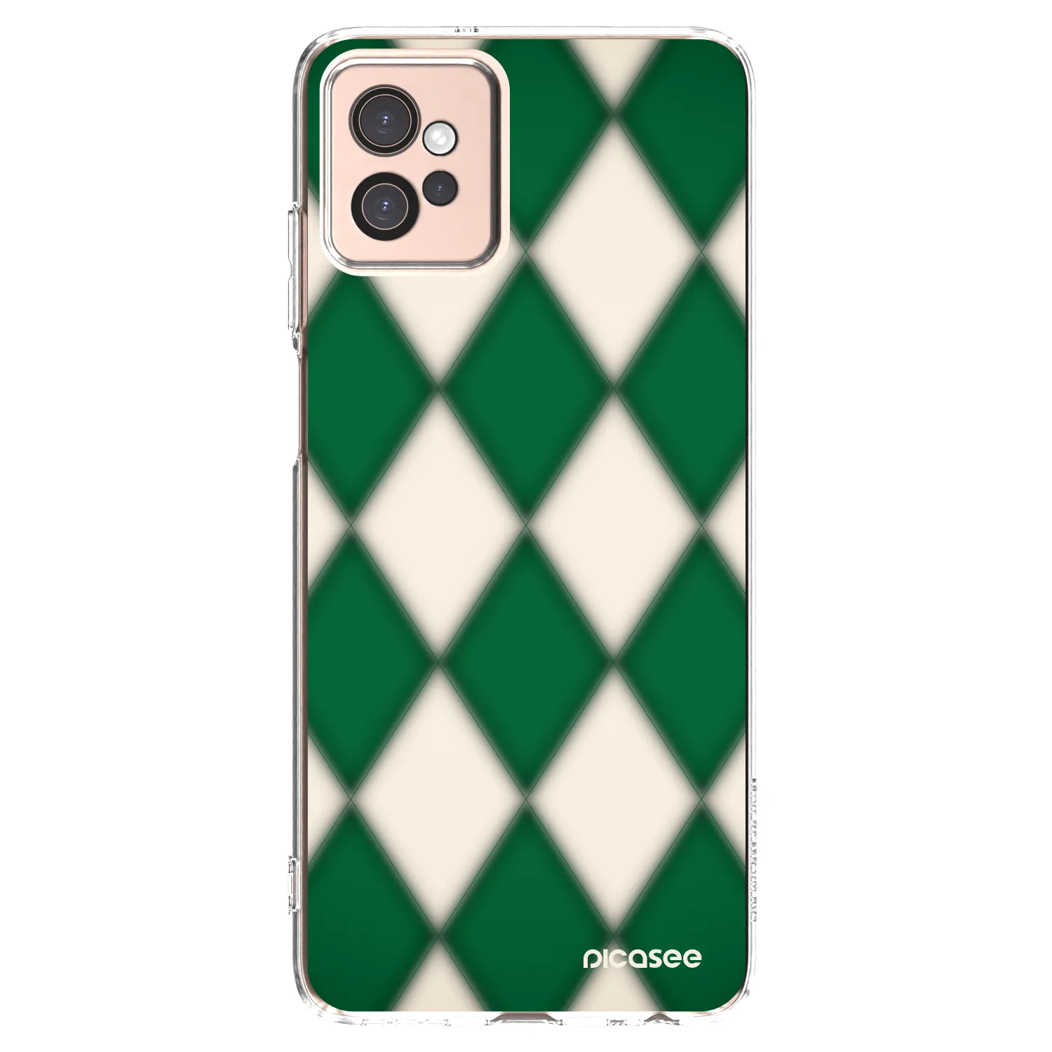 Picasee átlátszó szilikon tok az alábbi mobiltelefonokra Motorola Moto G32 - Emerald Diamond