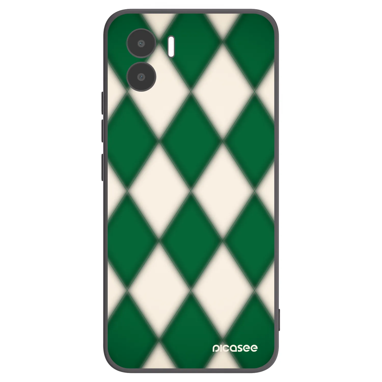 Picasee fekete szilikon tok az alábbi mobiltelefonokra Xiaomi Redmi A1 - Emerald Diamond