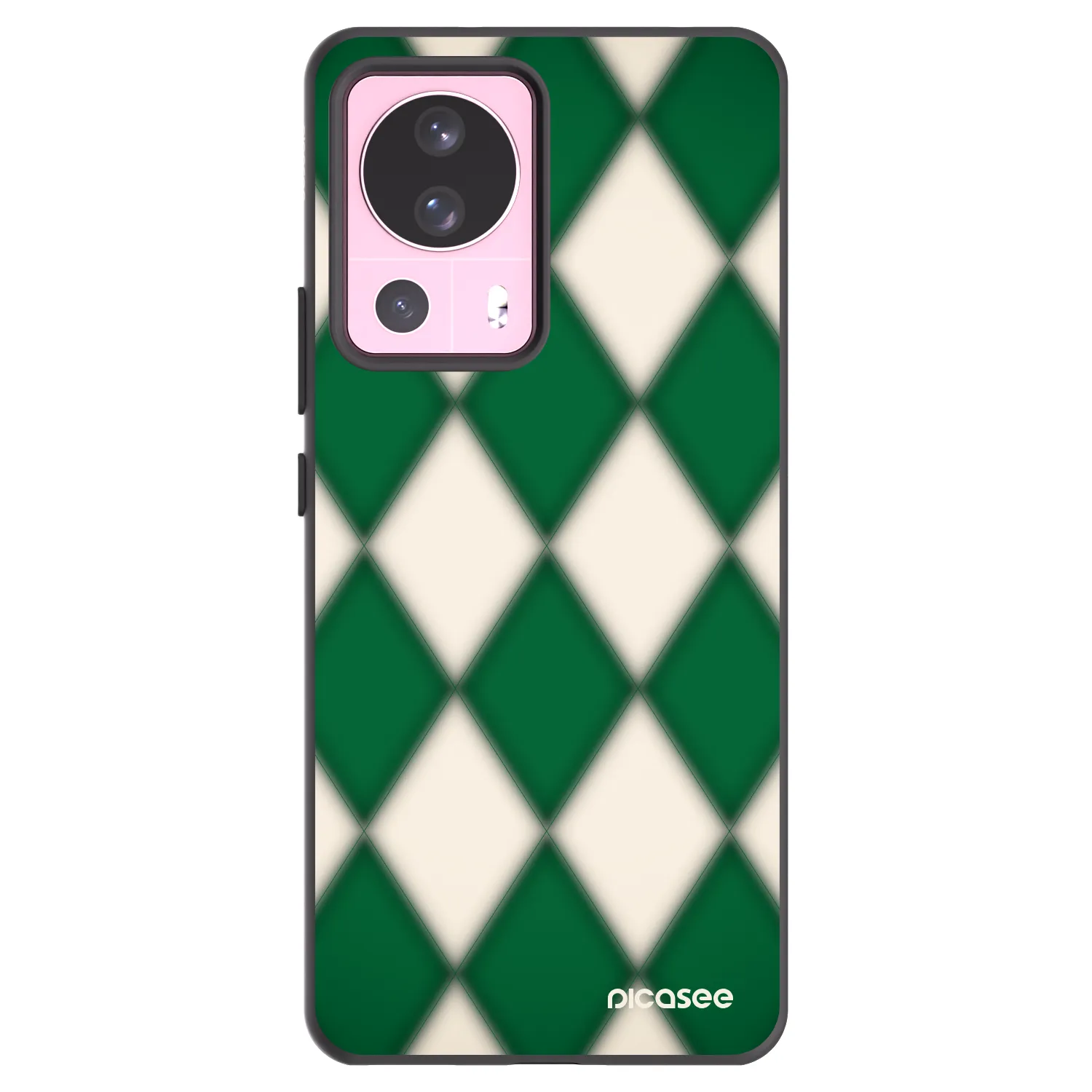 Picasee fekete szilikon tok az alábbi mobiltelefonokra Xiaomi 13 Lite - Emerald Diamond
