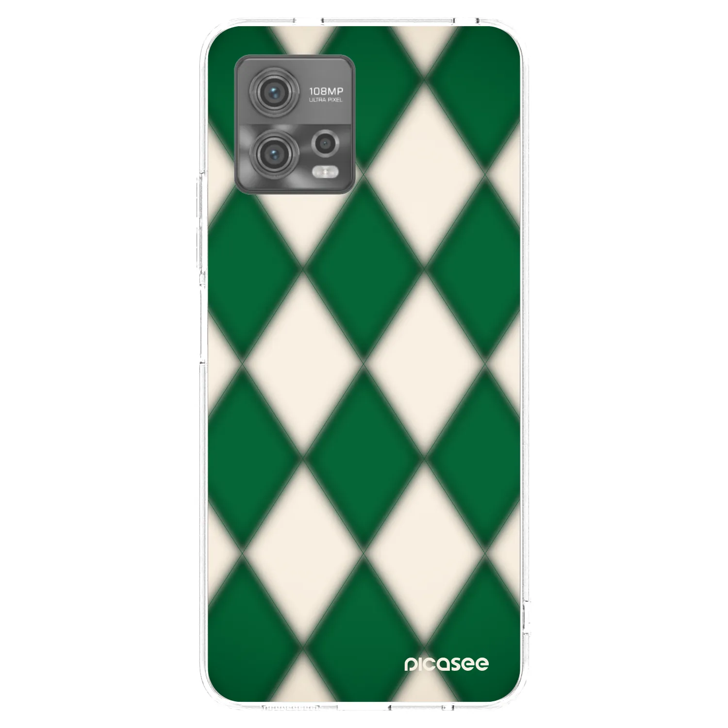 Picasee átlátszó szilikon tok az alábbi mobiltelefonokra Motorola Moto G72 - Emerald Diamond