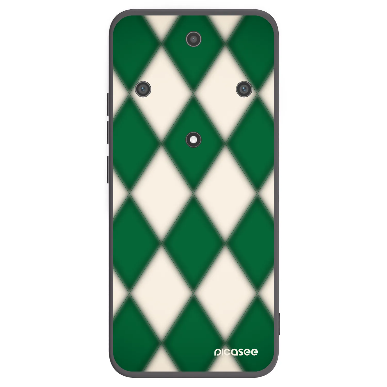Picasee fekete szilikon tok az alábbi mobiltelefonokra Honor Magic5 Lite 5G - Emerald Diamond