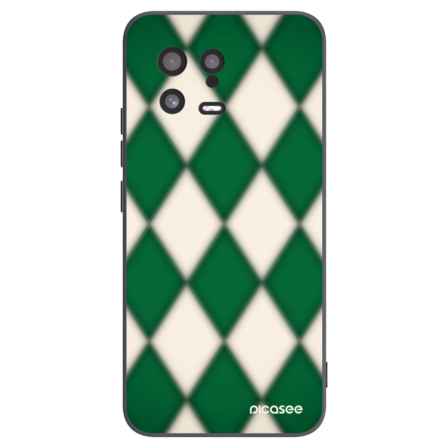 Picasee fekete szilikon tok az alábbi mobiltelefonokra Xiaomi 13 - Emerald Diamond