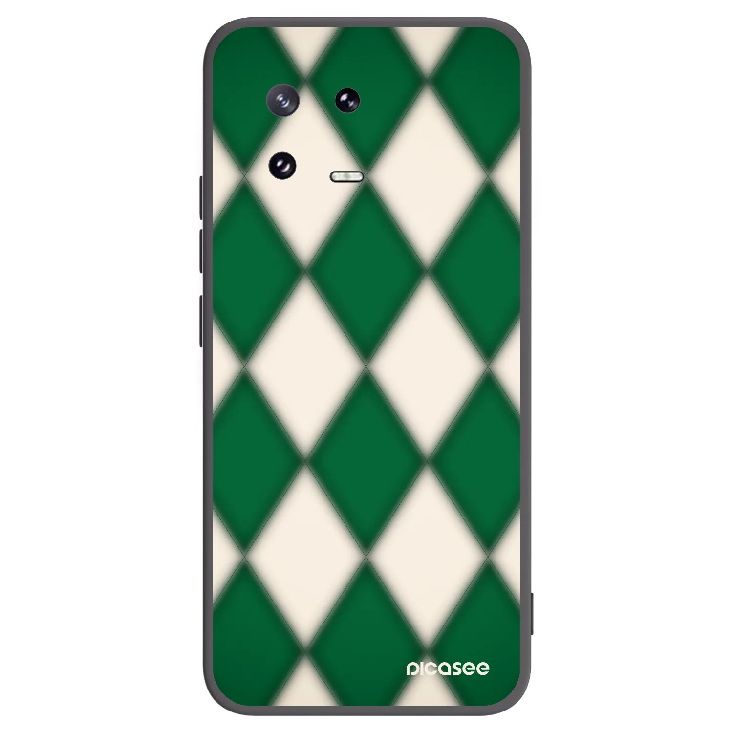 Picasee fekete szilikon tok az alábbi mobiltelefonokra Xiaomi 13 Pro - Emerald Diamond