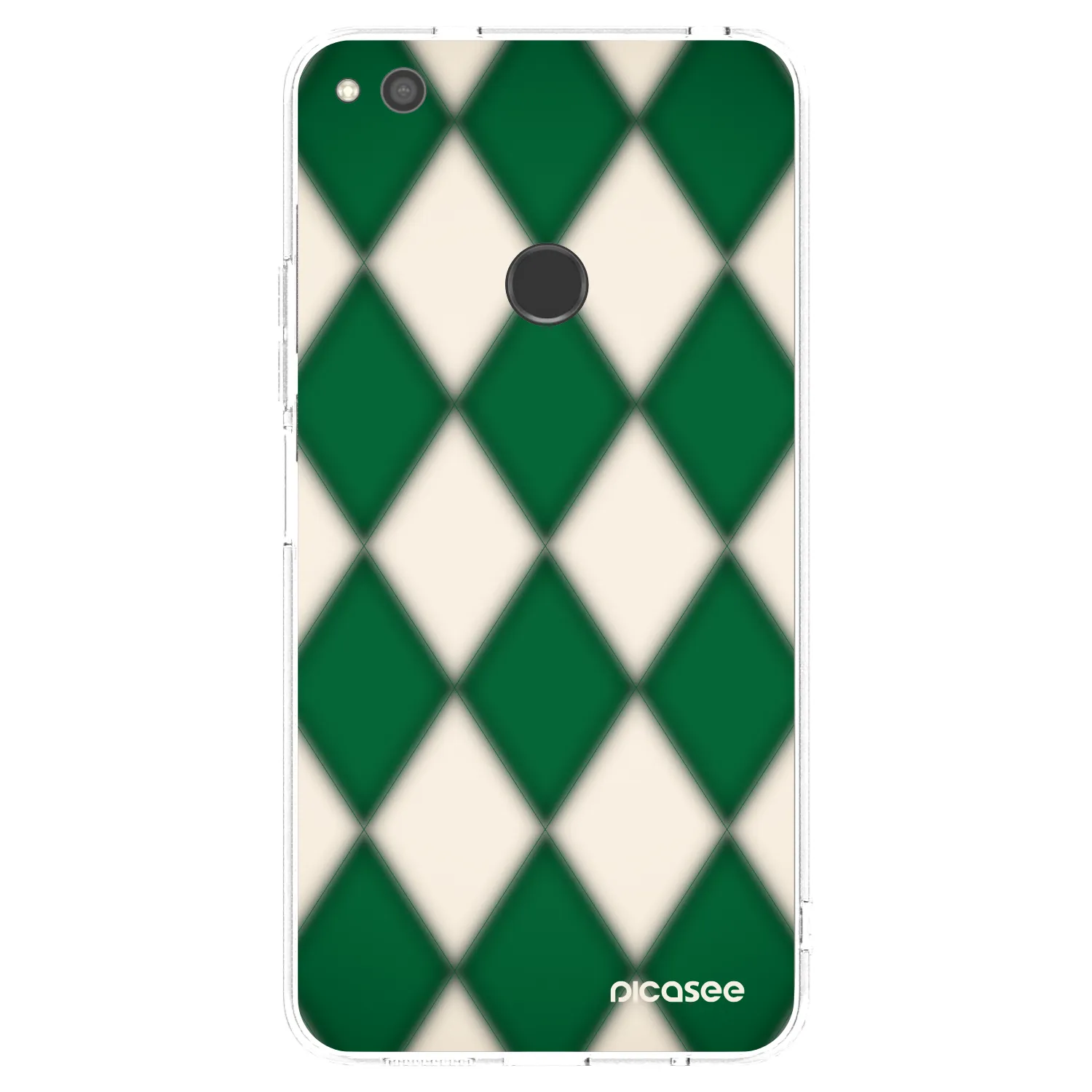 Picasee átlátszó szilikon tok az alábbi mobiltelefonokra Huawei P9 Lite 2017 - Emerald Diamond