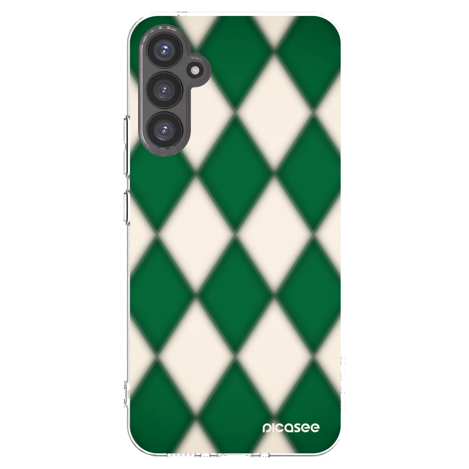 Picasee átlátszó szilikon tok az alábbi mobiltelefonokra Samsung Galaxy A34 5G A346B - Emerald Diamond