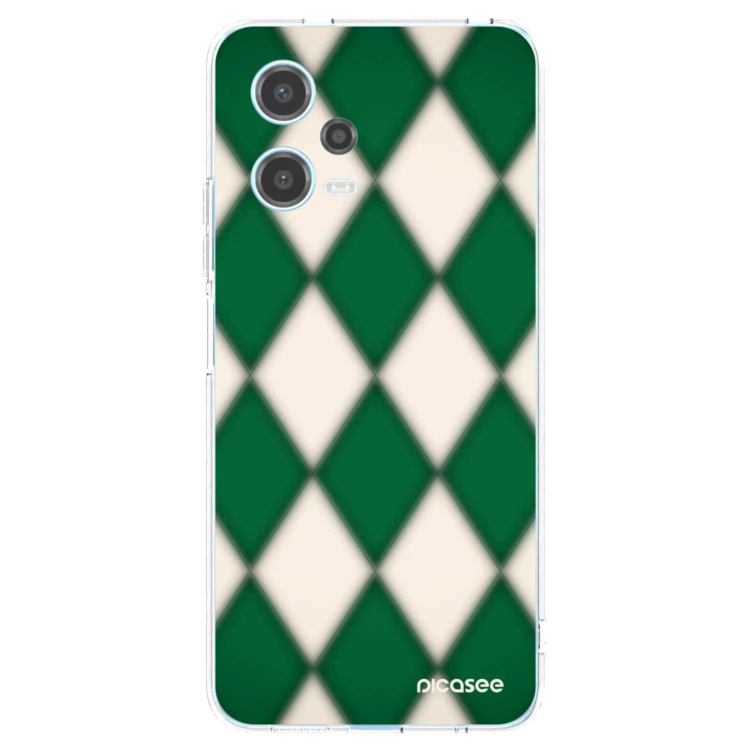 Picasee átlátszó szilikon tok az alábbi mobiltelefonokra Xiaomi Redmi Note 12 5G - Emerald Diamond
