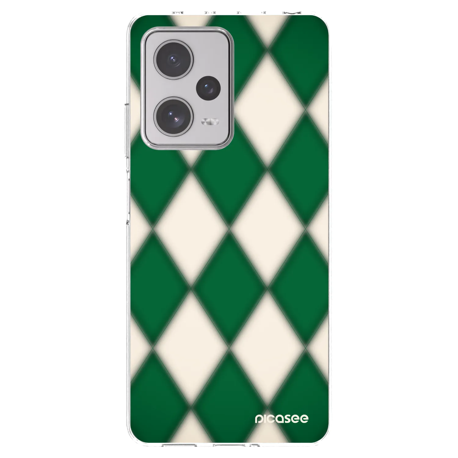 Picasee átlátszó szilikon tok az alábbi mobiltelefonokra Xiaomi Redmi Note 12 Pro+ 5G - Emerald Diamond
