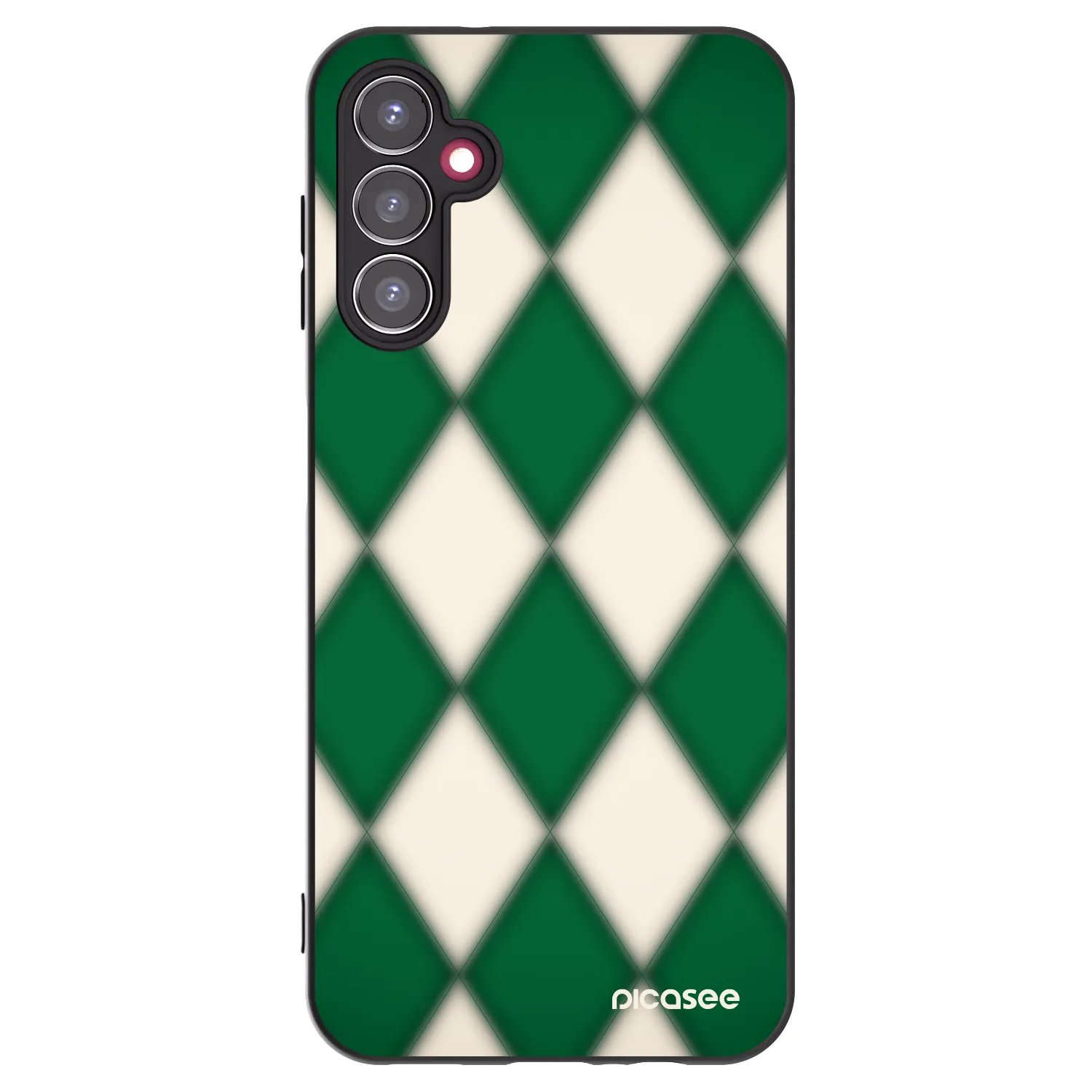 Picasee fekete szilikon tok az alábbi mobiltelefonokra Samsung Galaxy A14 5G A146P - Emerald Diamond