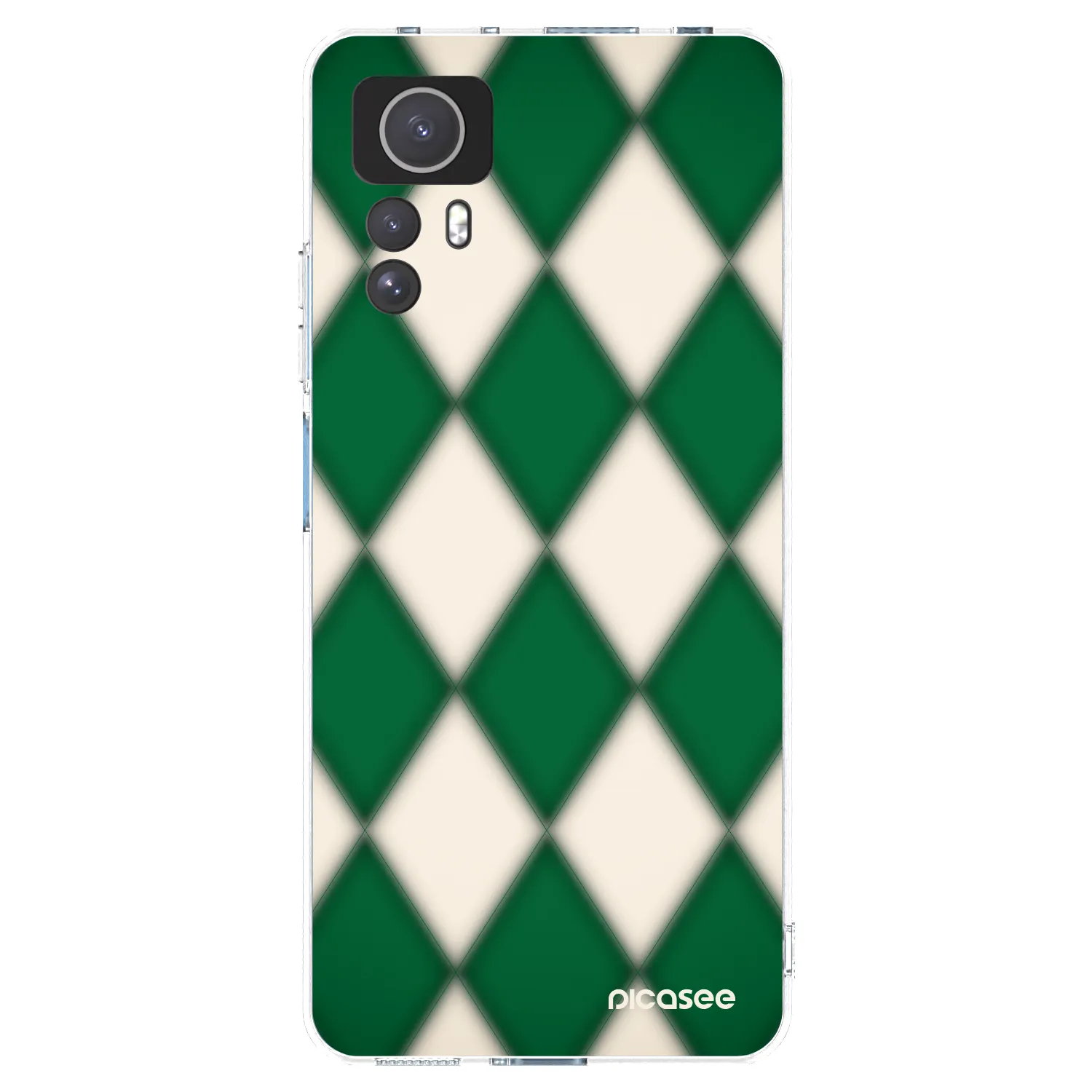 Picasee átlátszó szilikon tok az alábbi mobiltelefonokra Xiaomi Redmi Note 12S - Emerald Diamond