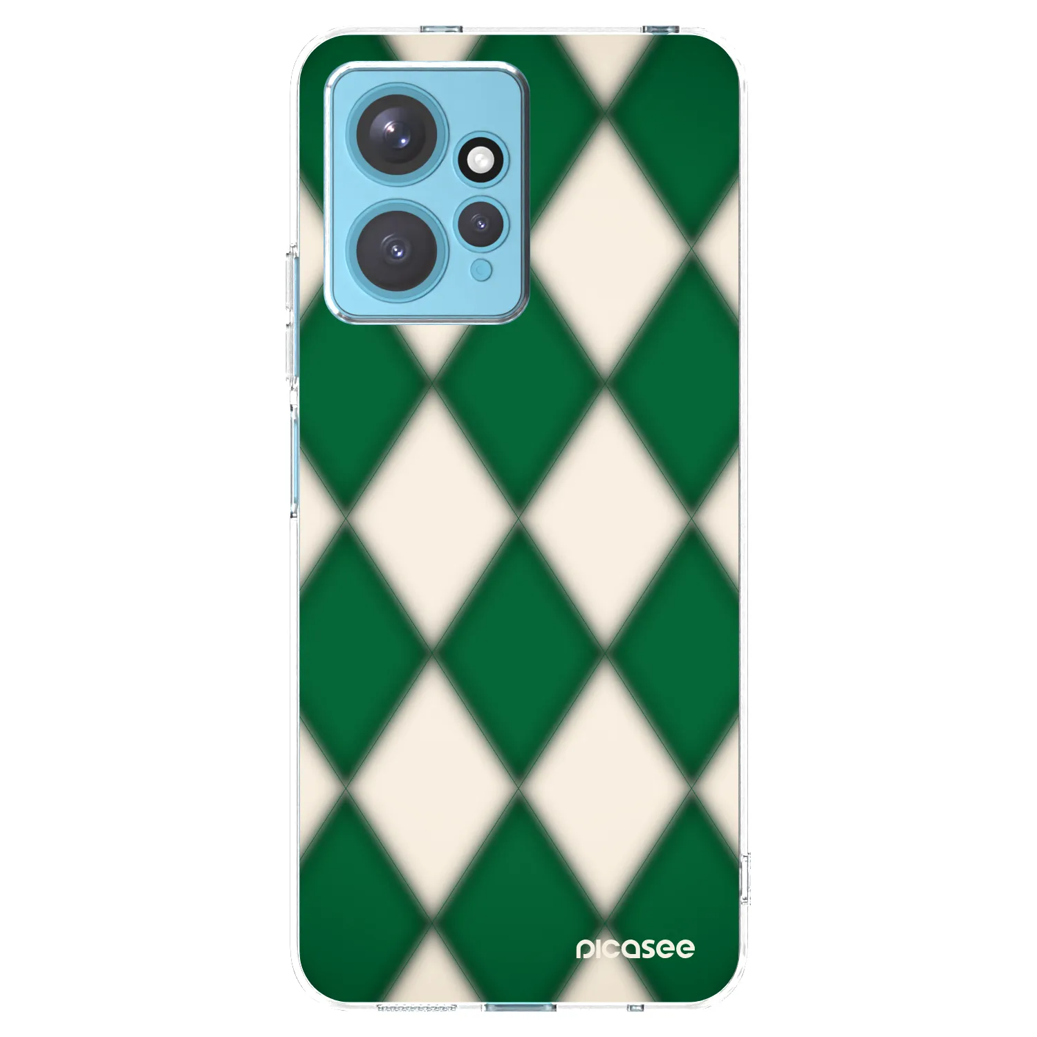 Picasee átlátszó szilikon tok az alábbi mobiltelefonokra Xiaomi Redmi Note 12 4G - Emerald Diamond