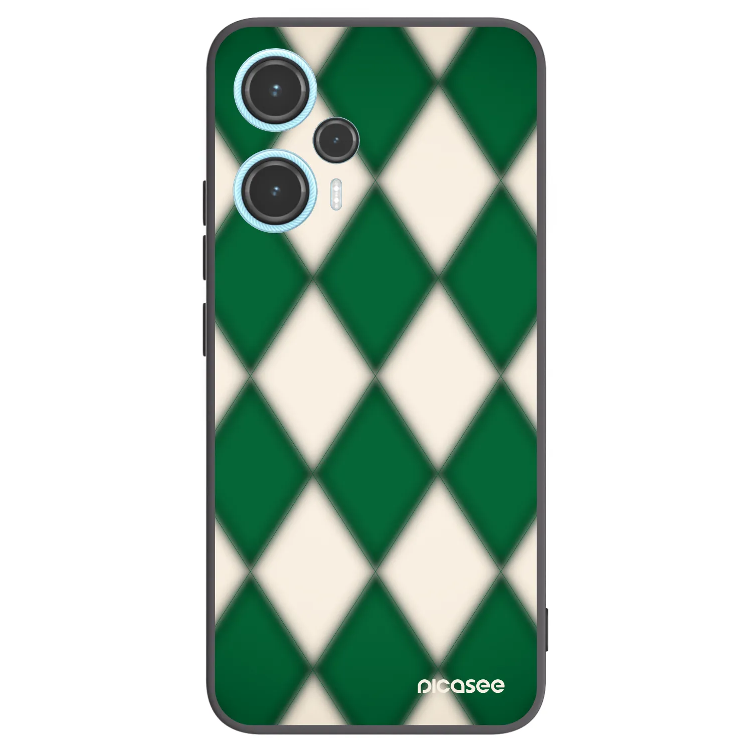 Picasee fekete szilikon tok az alábbi mobiltelefonokra Xiaomi Poco F5 - Emerald Diamond