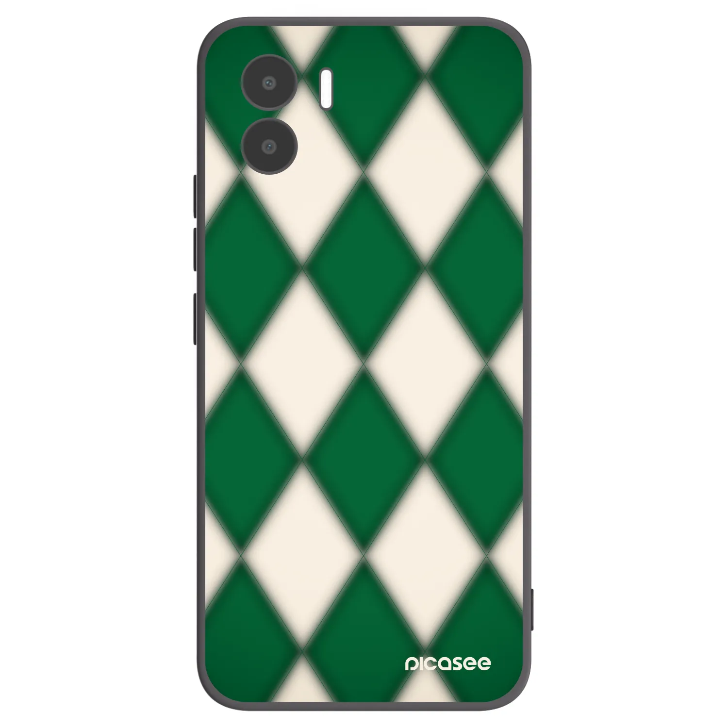 Picasee fekete szilikon tok az alábbi mobiltelefonokra Xiaomi Redmi A2 - Emerald Diamond