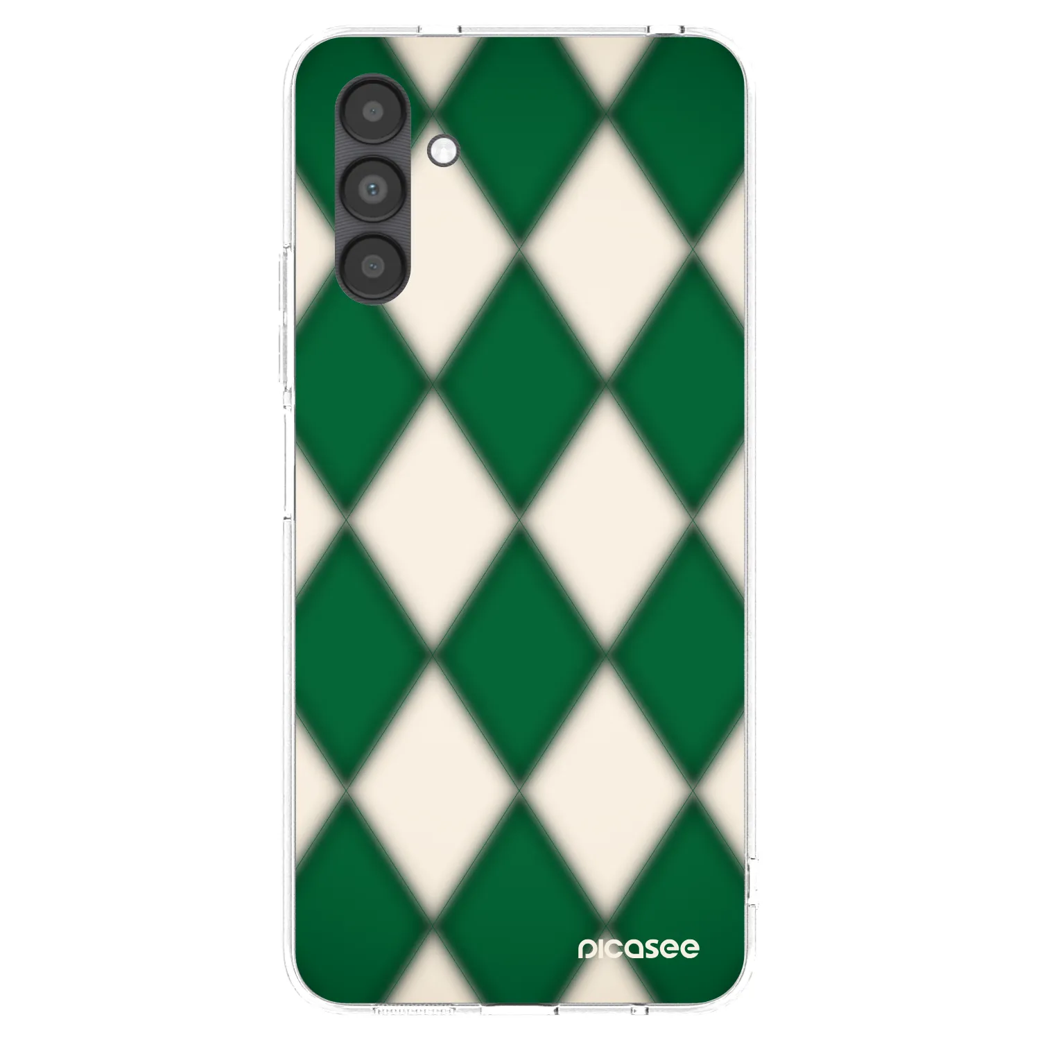 Picasee átlátszó szilikon tok az alábbi mobiltelefonokra Samsung Galaxy A04s A047F - Emerald Diamond