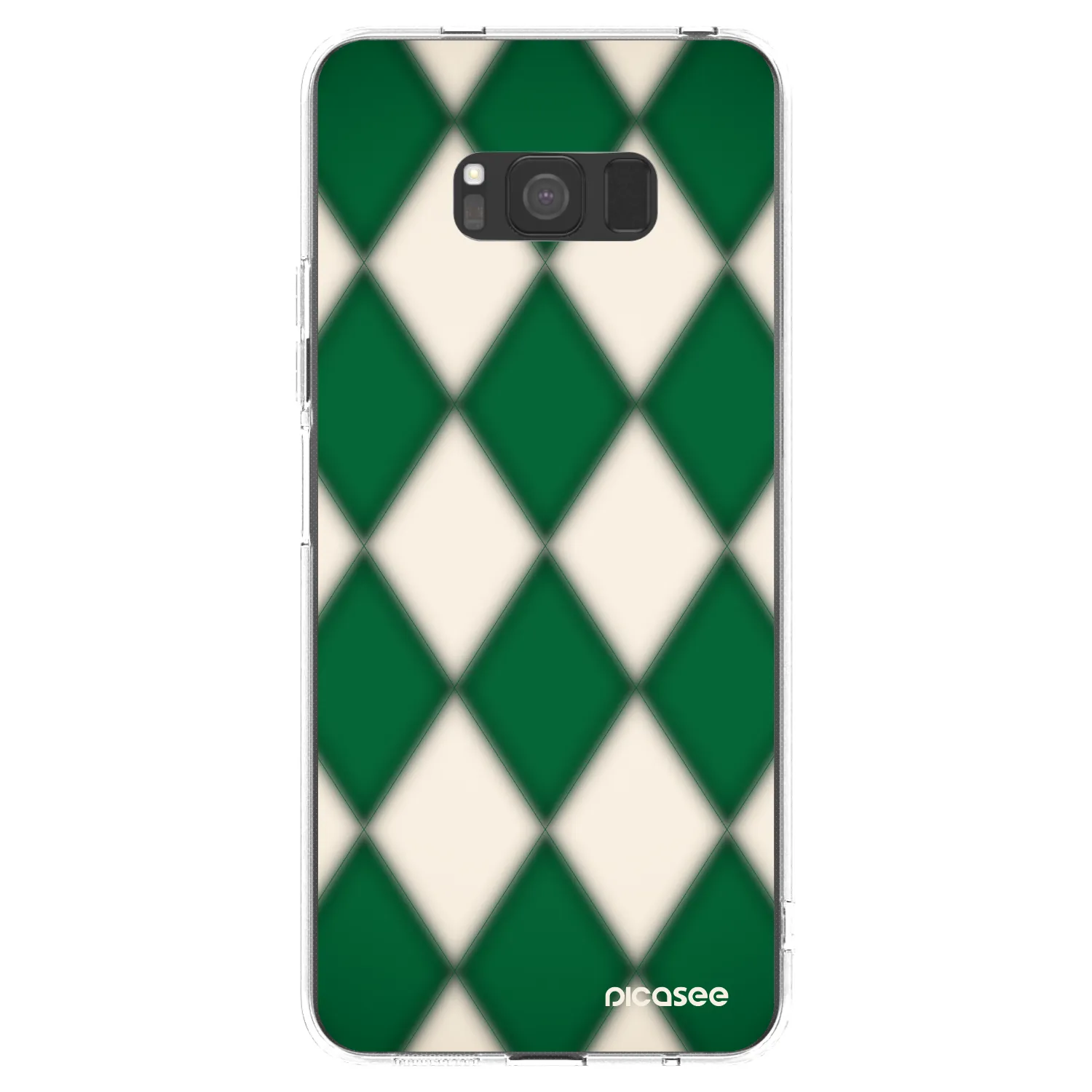Picasee átlátszó szilikon tok az alábbi mobiltelefonokra Samsung Galaxy S8 G950F - Emerald Diamond