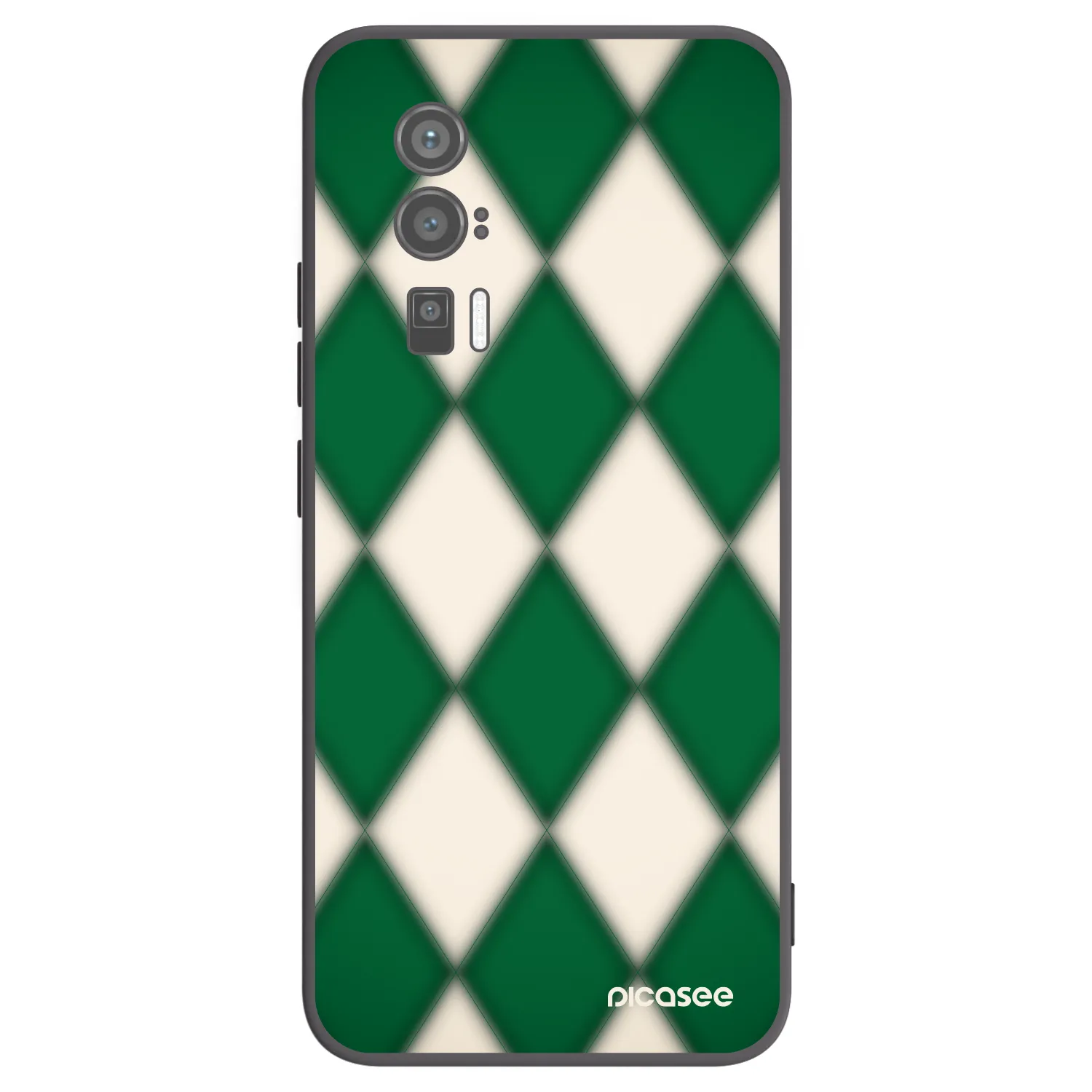Picasee fekete szilikon tok az alábbi mobiltelefonokra Xiaomi Poco F5 Pro 5G - Emerald Diamond