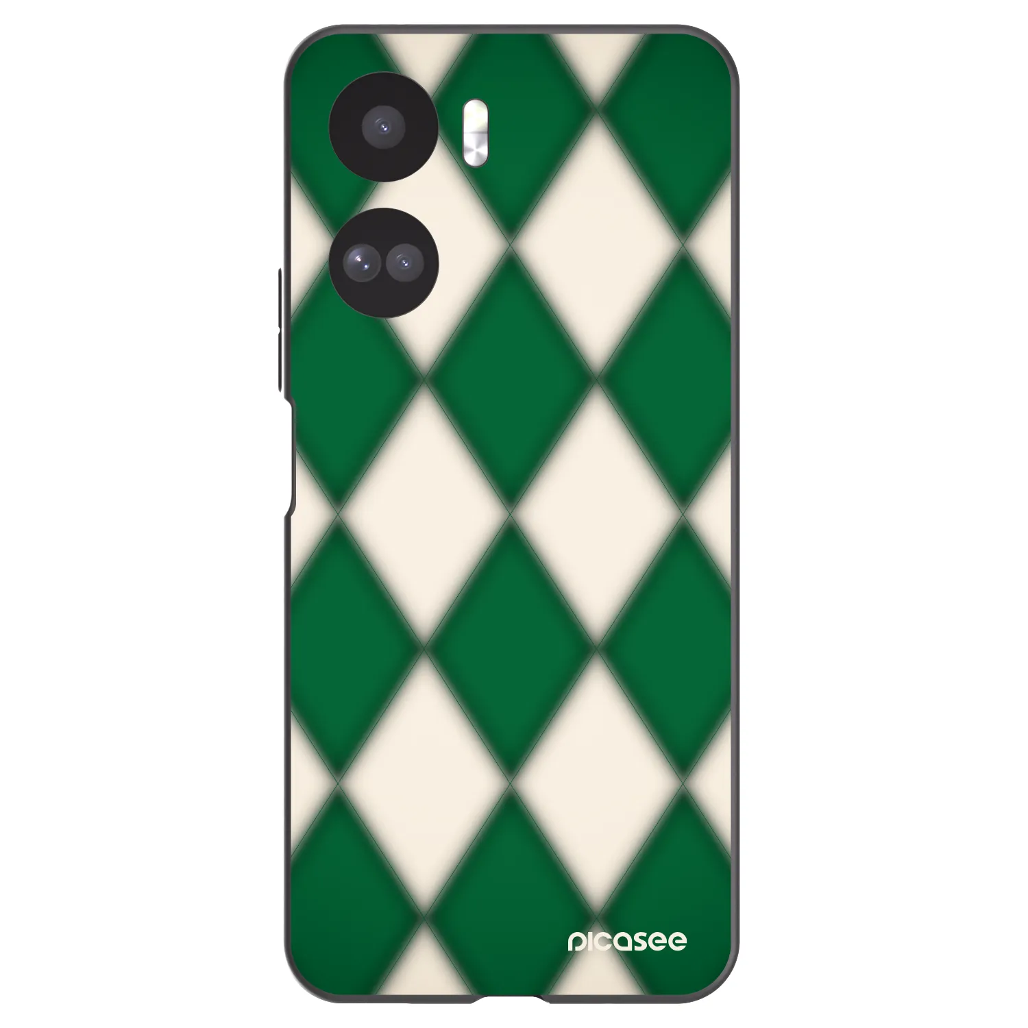 Picasee fekete szilikon tok az alábbi mobiltelefonokra Honor 90 Lite 5G - Emerald Diamond