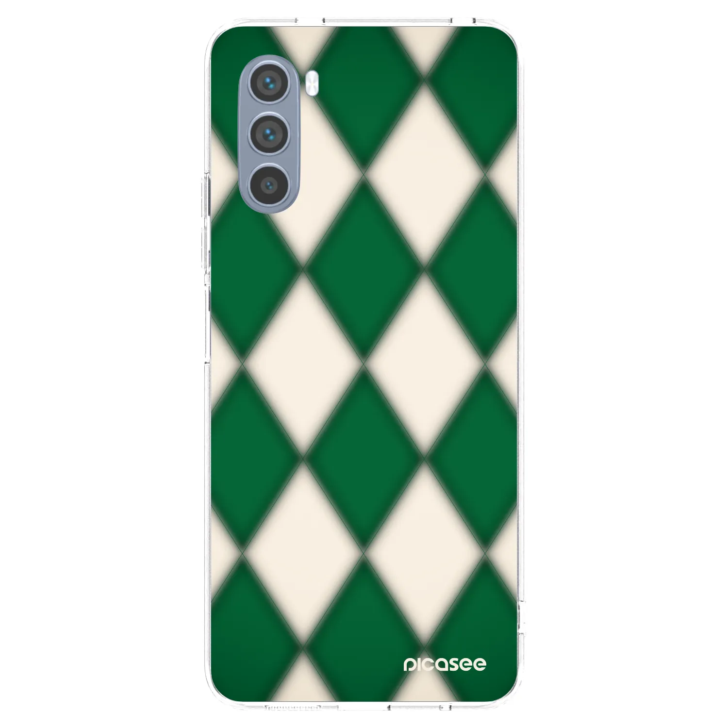 Picasee átlátszó szilikon tok az alábbi mobiltelefonokra Motorola Moto G62 - Emerald Diamond