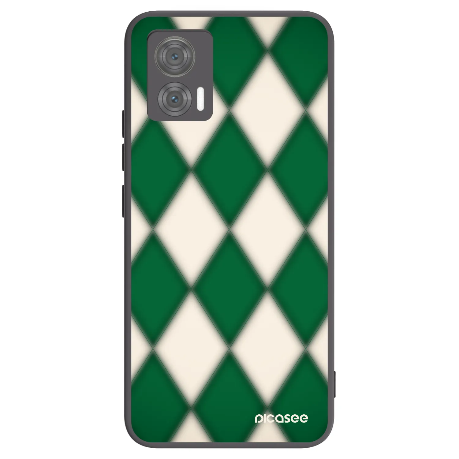 Picasee fekete szilikon tok az alábbi mobiltelefonokra Motorola Edge 30 Neo - Emerald Diamond