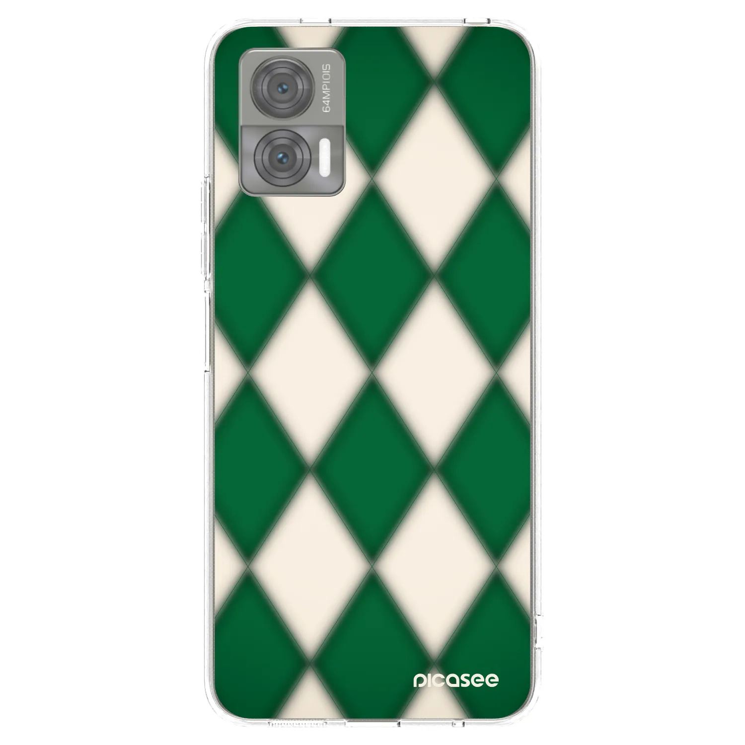 Picasee átlátszó szilikon tok az alábbi mobiltelefonokra Motorola Edge 30 Neo - Emerald Diamond