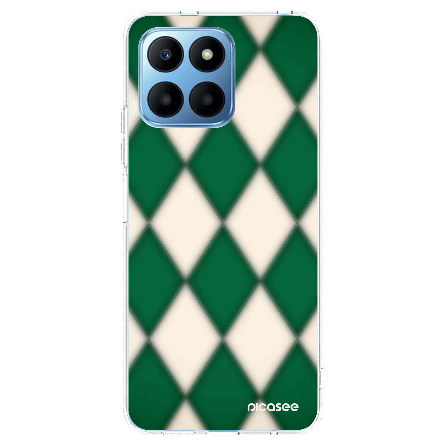 Picasee átlátszó szilikon tok az alábbi mobiltelefonokra Honor 70 Lite - Emerald Diamond