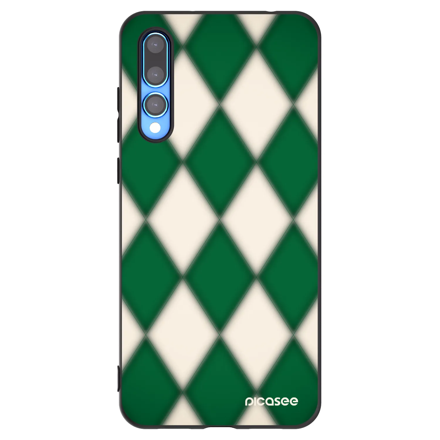 Picasee fekete szilikon tok az alábbi mobiltelefonokra Huawei P20 Pro - Emerald Diamond