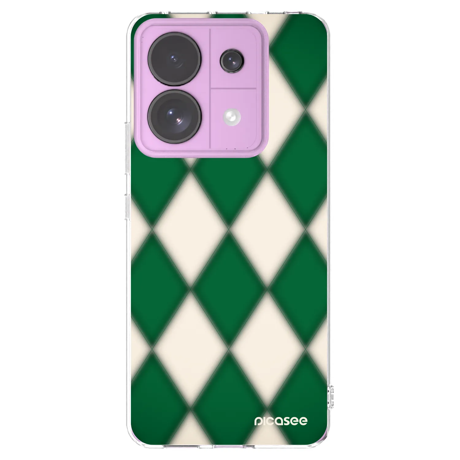 Picasee átlátszó szilikon tok az alábbi mobiltelefonokra Xiaomi Redmi Note 13 Pro 5G - Emerald Diamond