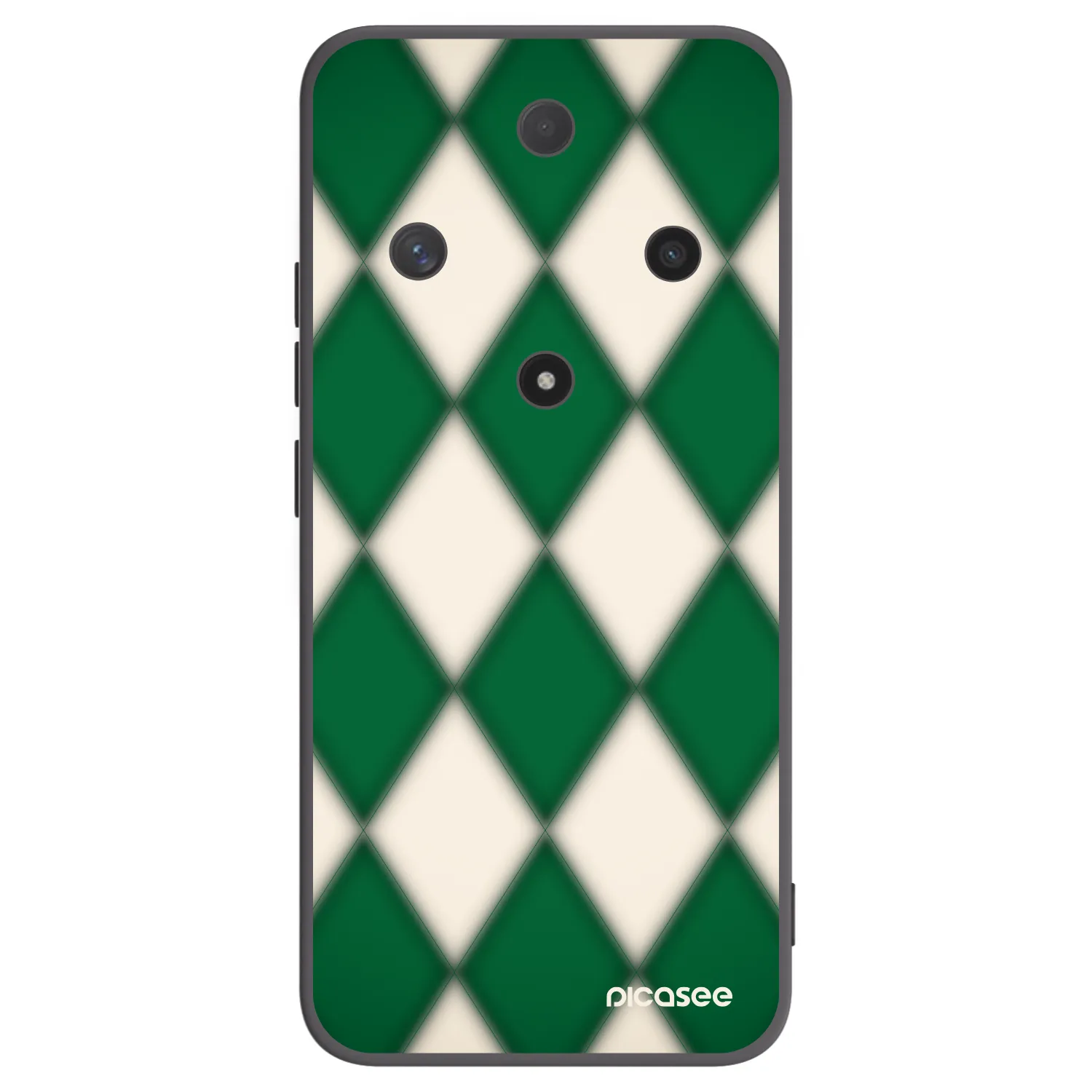 Picasee fekete szilikon tok az alábbi mobiltelefonokra Honor Magic6 Lite 5G - Emerald Diamond