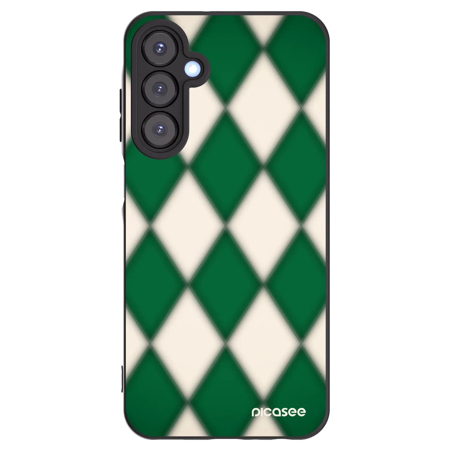 Picasee fekete szilikon tok az alábbi mobiltelefonokra Samsung Galaxy A25 A256B 5G - Emerald Diamond