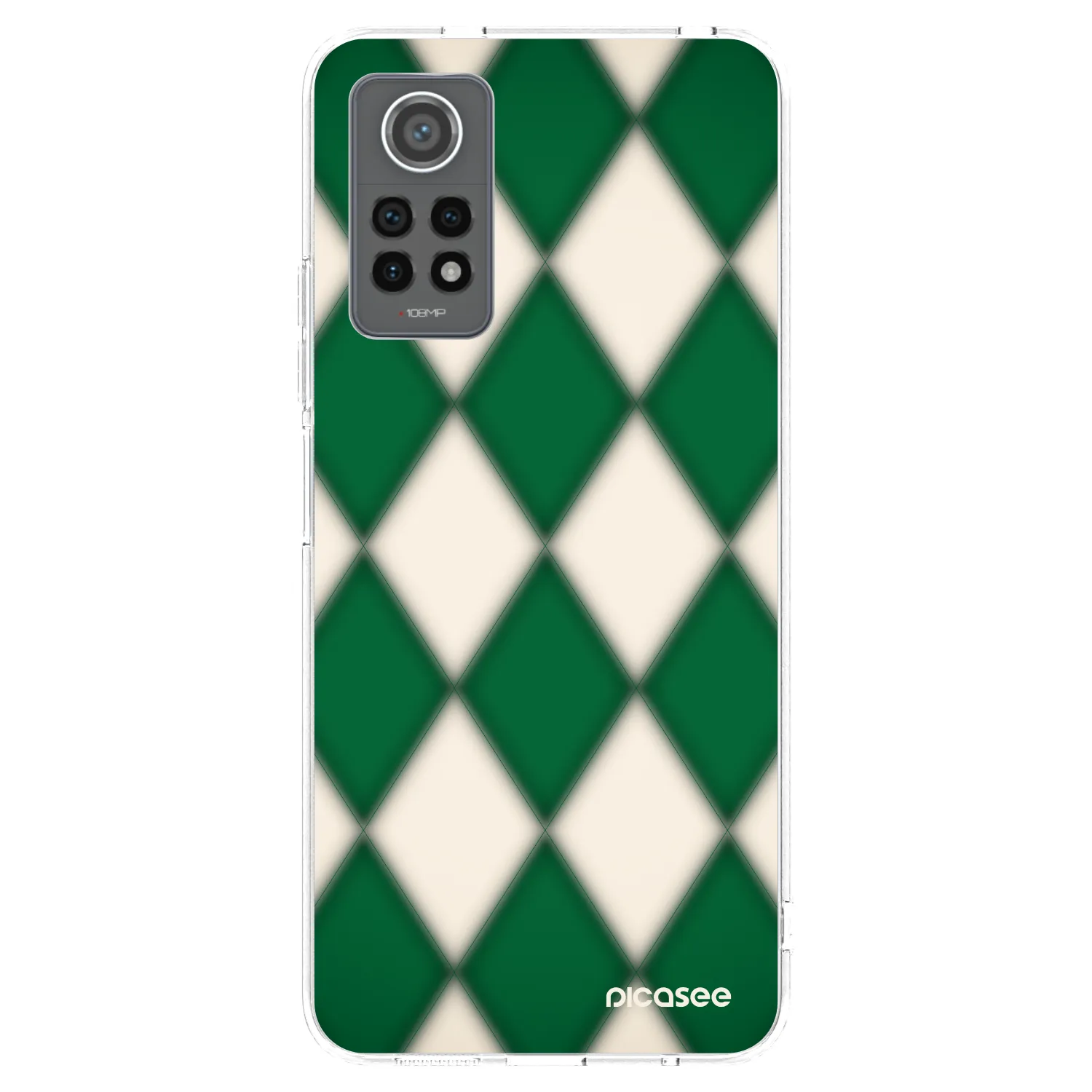 Picasee átlátszó szilikon tok az alábbi mobiltelefonokra Xiaomi Redmi Note 12 Pro 4G - Emerald Diamond