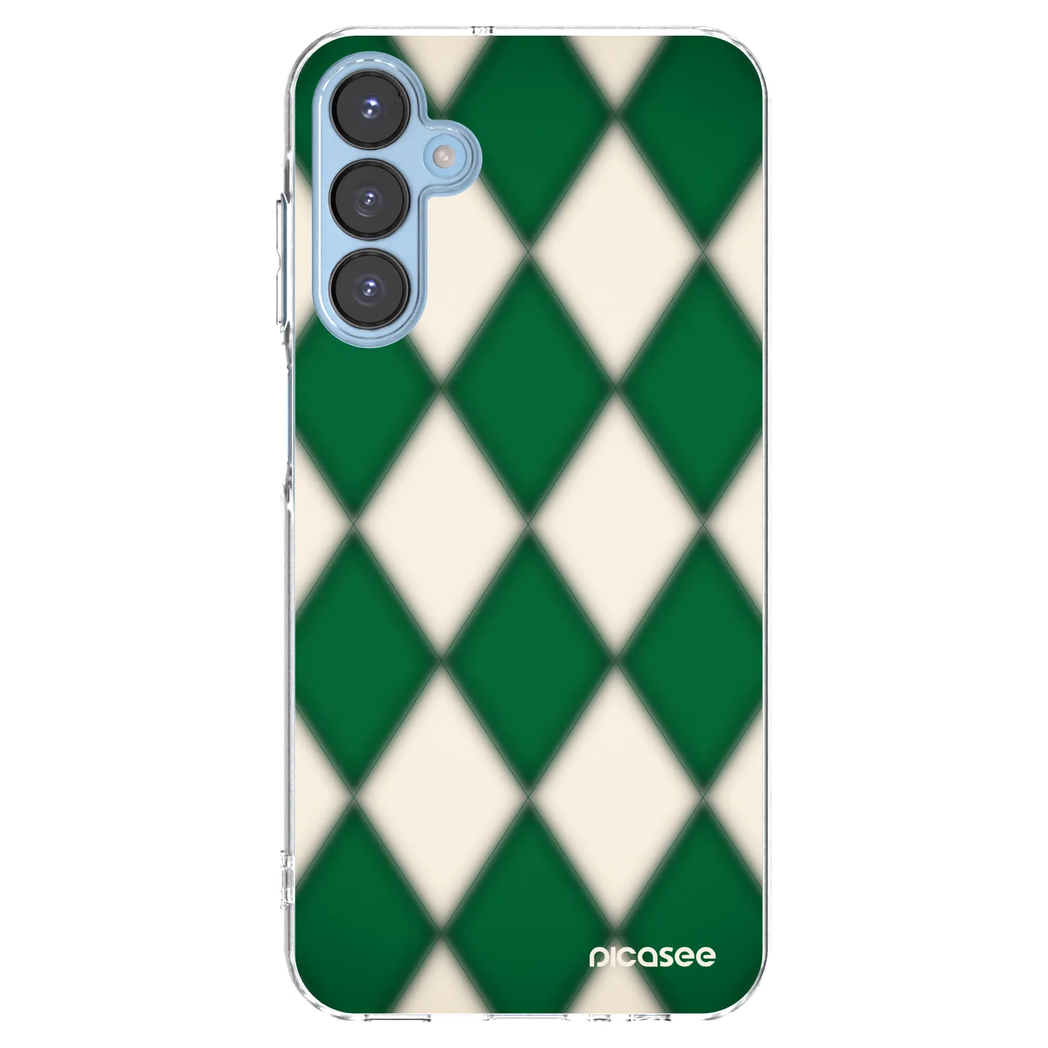 Picasee átlátszó szilikon tok az alábbi mobiltelefonokra Samsung Galaxy A15 A156B 5G - Emerald Diamond