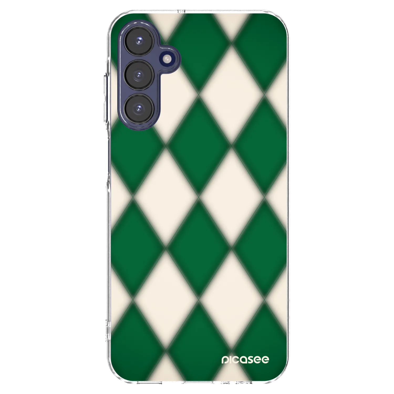 Picasee átlátszó szilikon tok az alábbi mobiltelefonokra Samsung Galaxy A15 A155F 4G - Emerald Diamond