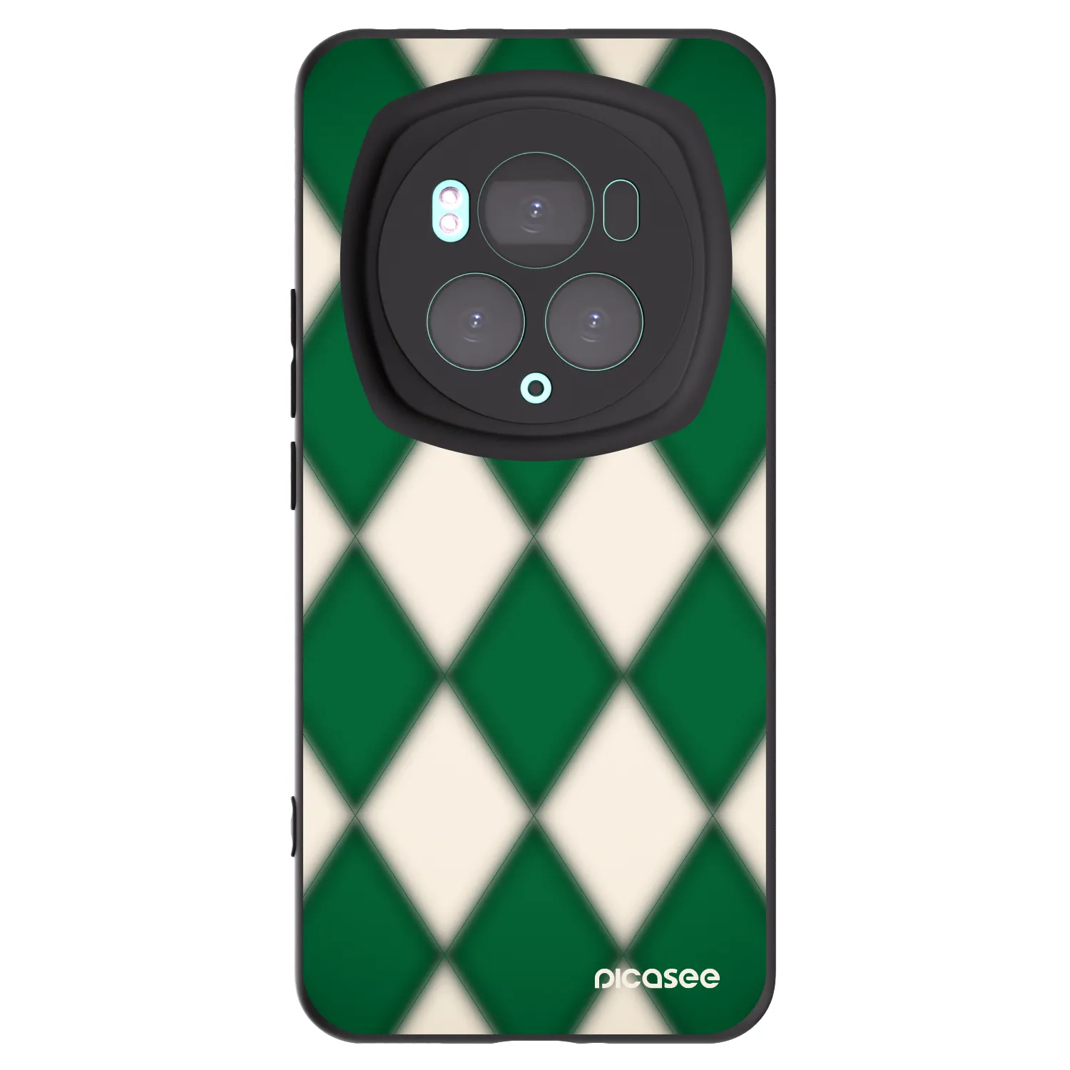 Picasee fekete szilikon tok az alábbi mobiltelefonokra Honor Magic6 Pro - Emerald Diamond