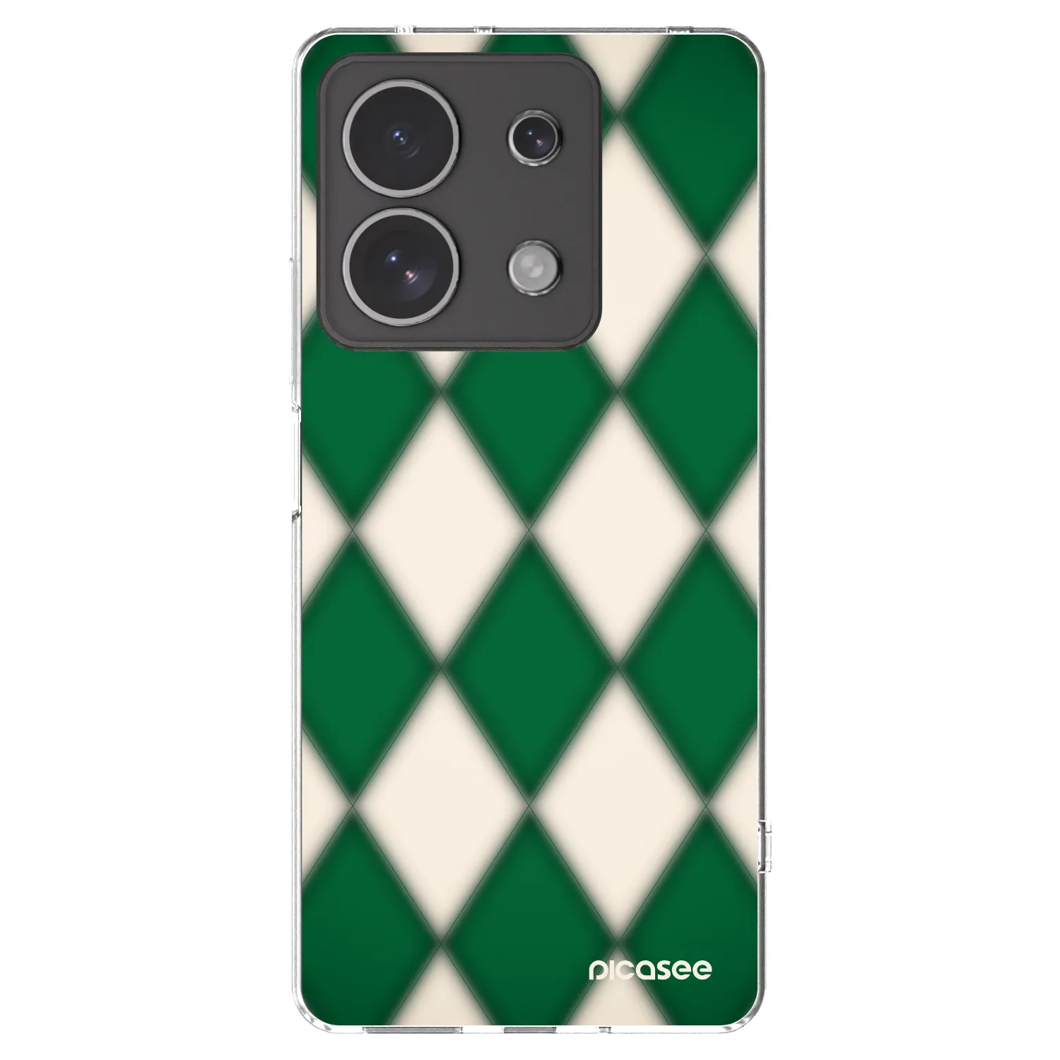 Picasee átlátszó szilikon tok az alábbi mobiltelefonokra Xiaomi Redmi Note 13 4G - Emerald Diamond