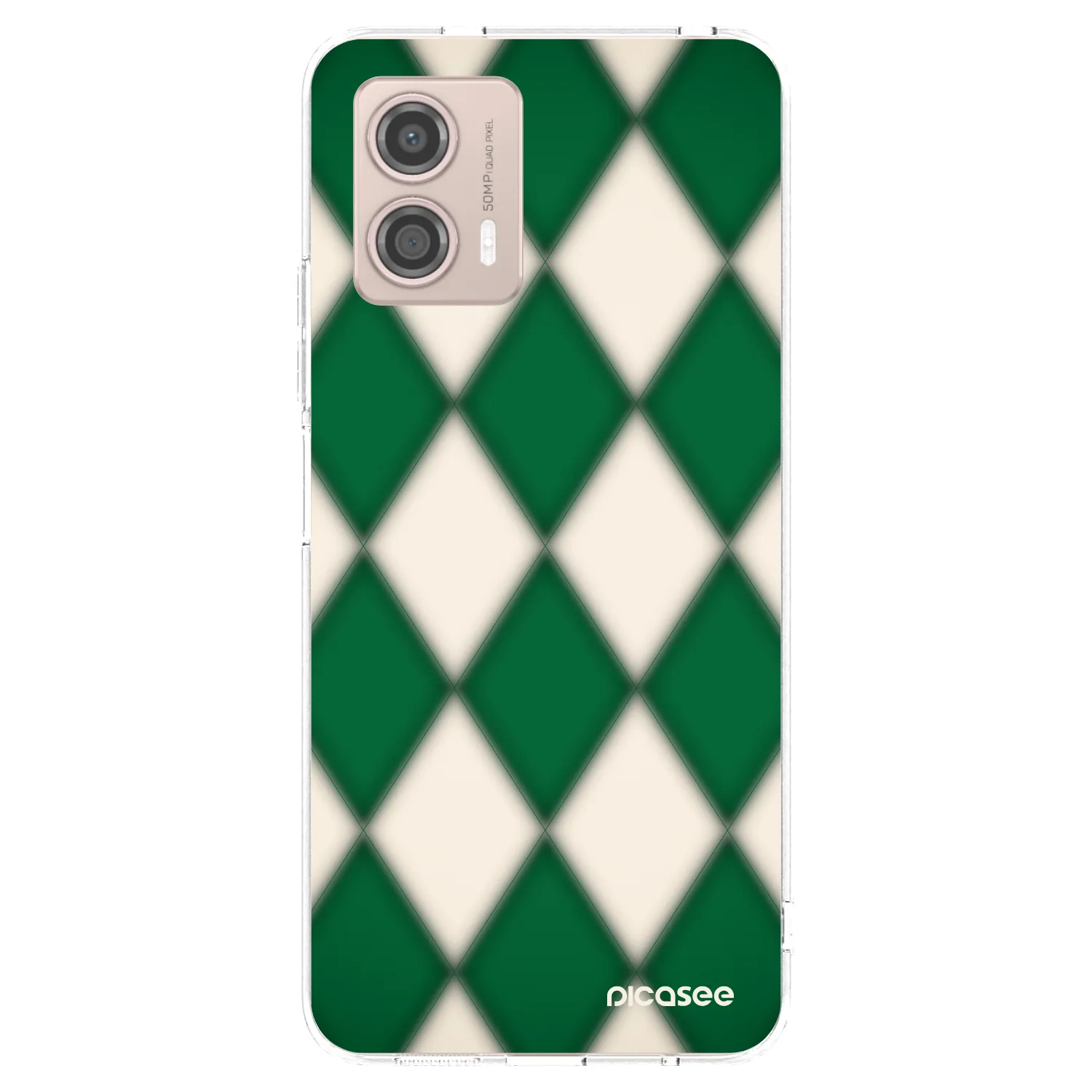 Picasee átlátszó szilikon tok az alábbi mobiltelefonokra Motorola Moto G53 5G - Emerald Diamond