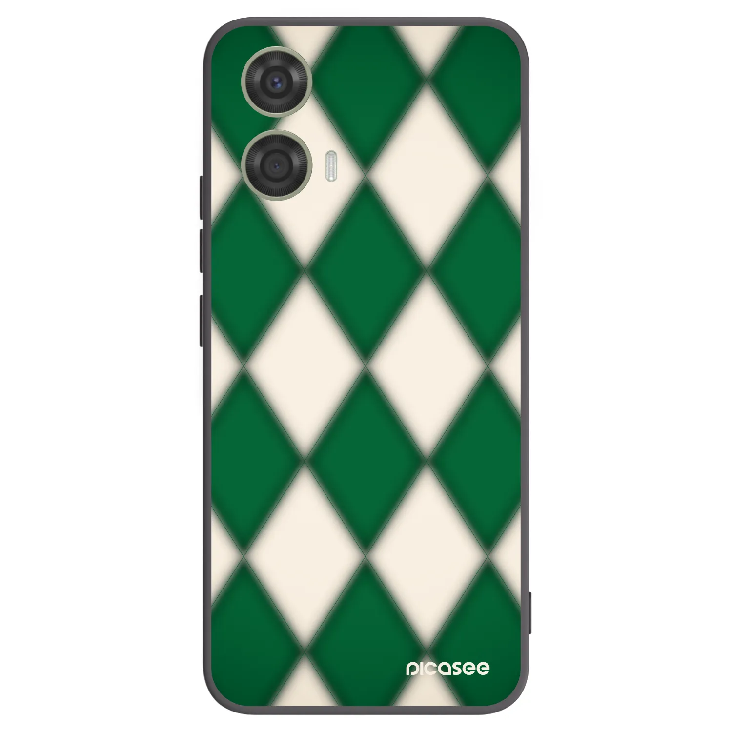 Picasee fekete szilikon tok az alábbi mobiltelefonokra Motorola Moto G24 - Emerald Diamond