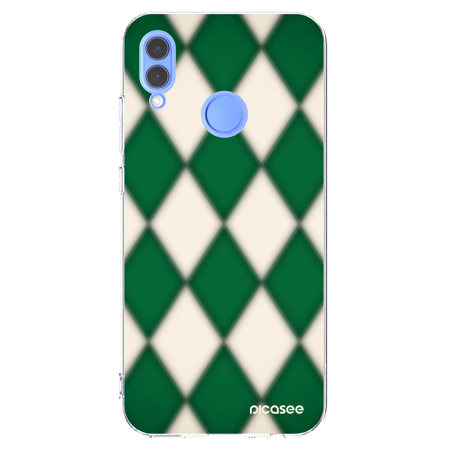 Picasee átlátszó szilikon tok az alábbi mobiltelefonokra Honor 10 Lite - Emerald Diamond