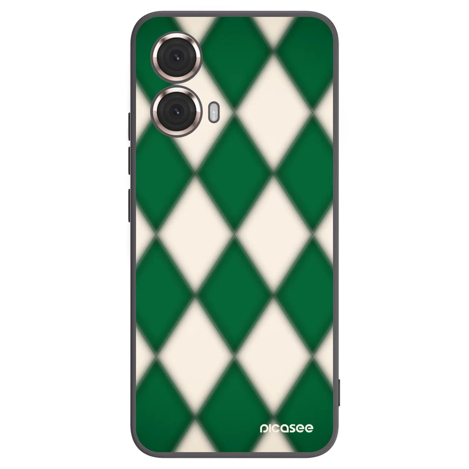 Picasee fekete szilikon tok az alábbi mobiltelefonokra Motorola Moto G85 - Emerald Diamond