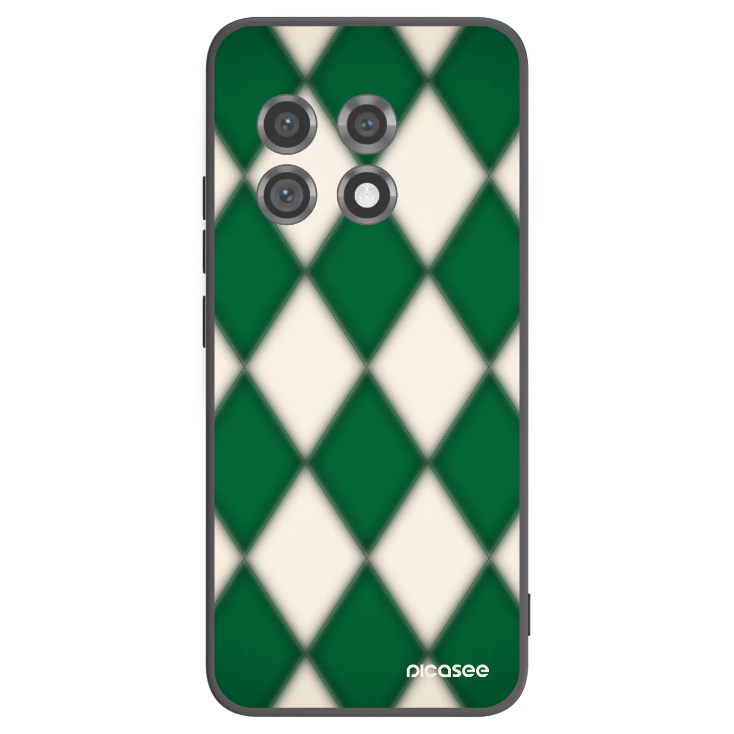 Picasee fekete szilikon tok az alábbi mobiltelefonokra OnePlus 11 5G - Emerald Diamond