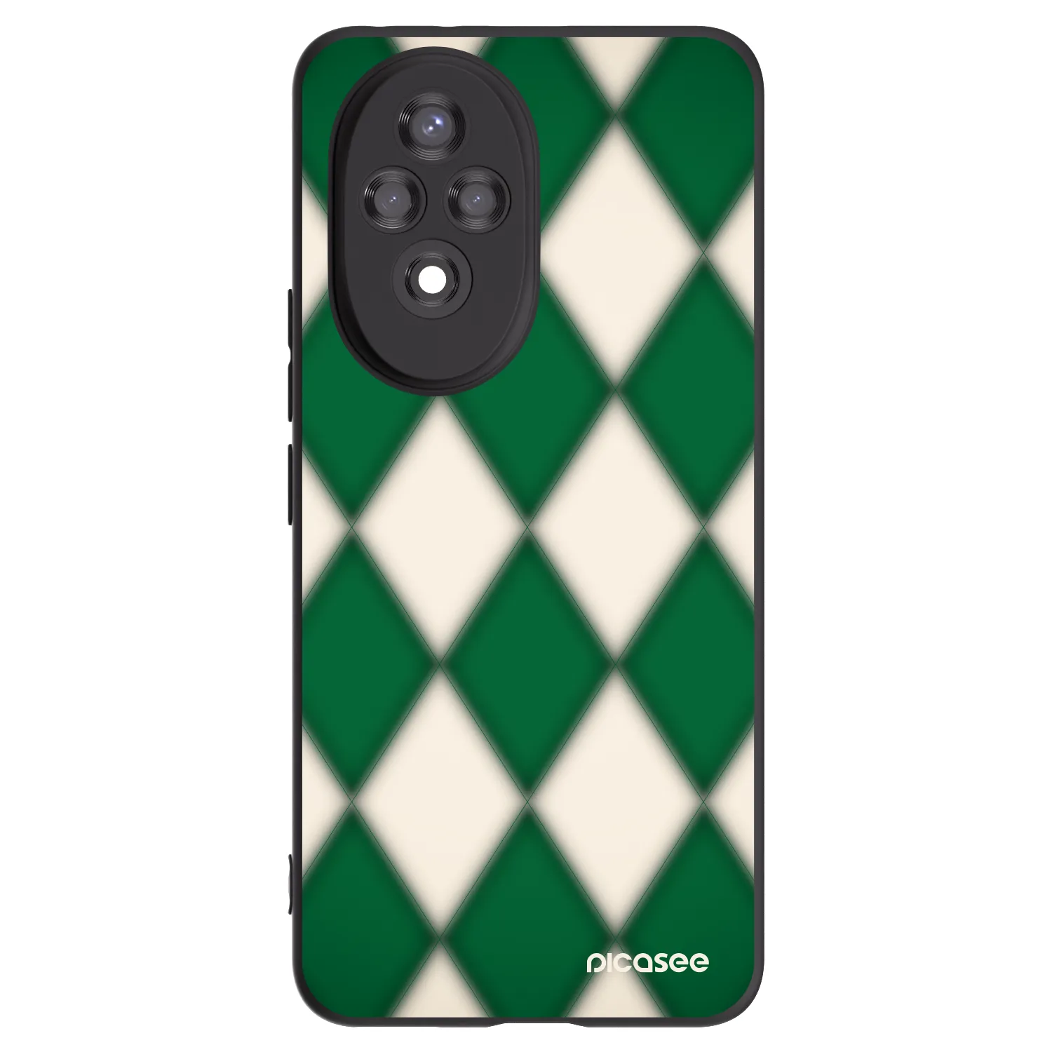 Picasee fekete szilikon tok az alábbi mobiltelefonokra Honor 200 Pro 5G - Emerald Diamond