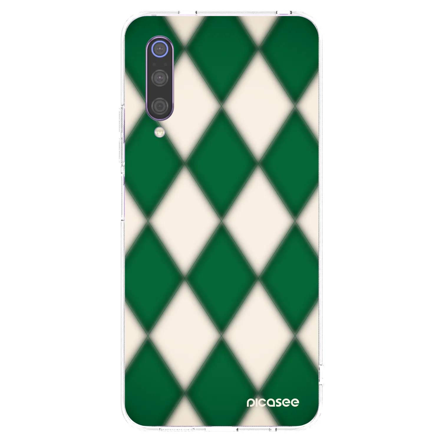 Picasee átlátszó szilikon tok az alábbi mobiltelefonokra Xiaomi Mi 9 - Emerald Diamond