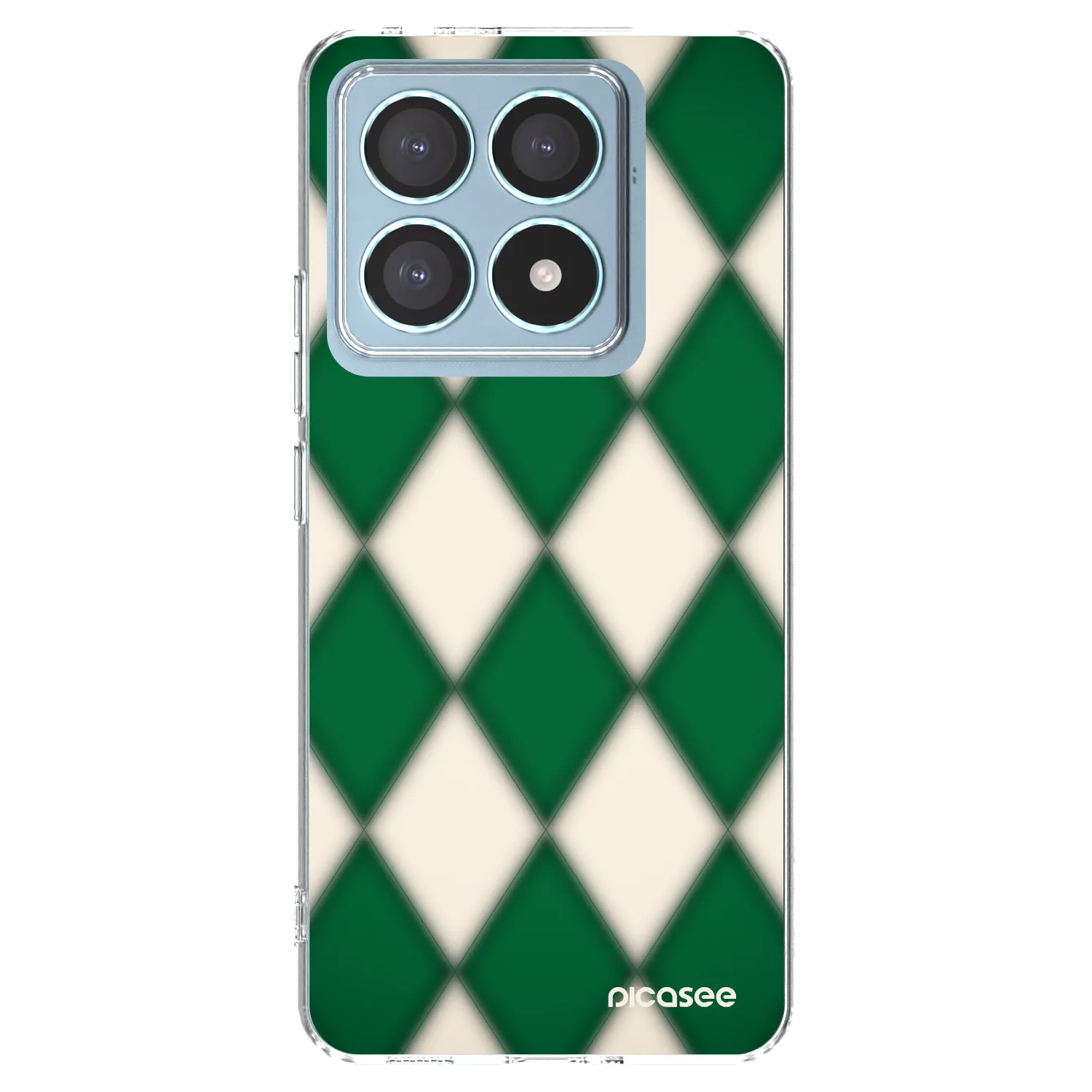 Picasee átlátszó szilikon tok az alábbi mobiltelefonokra Xiaomi 14T Pro - Emerald Diamond