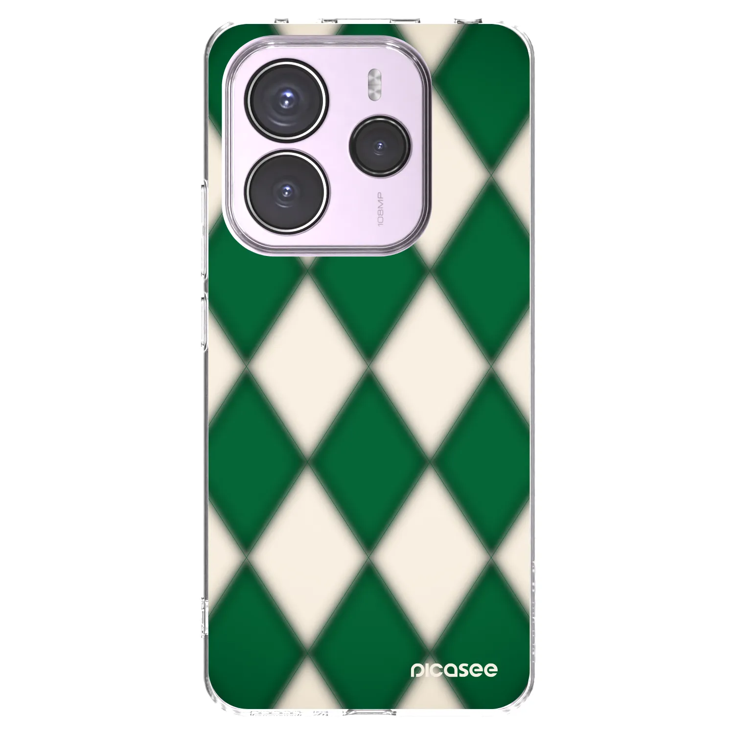 Picasee átlátszó szilikon tok az alábbi mobiltelefonokra Xiaomi Redmi Note 14 5G - Emerald Diamond