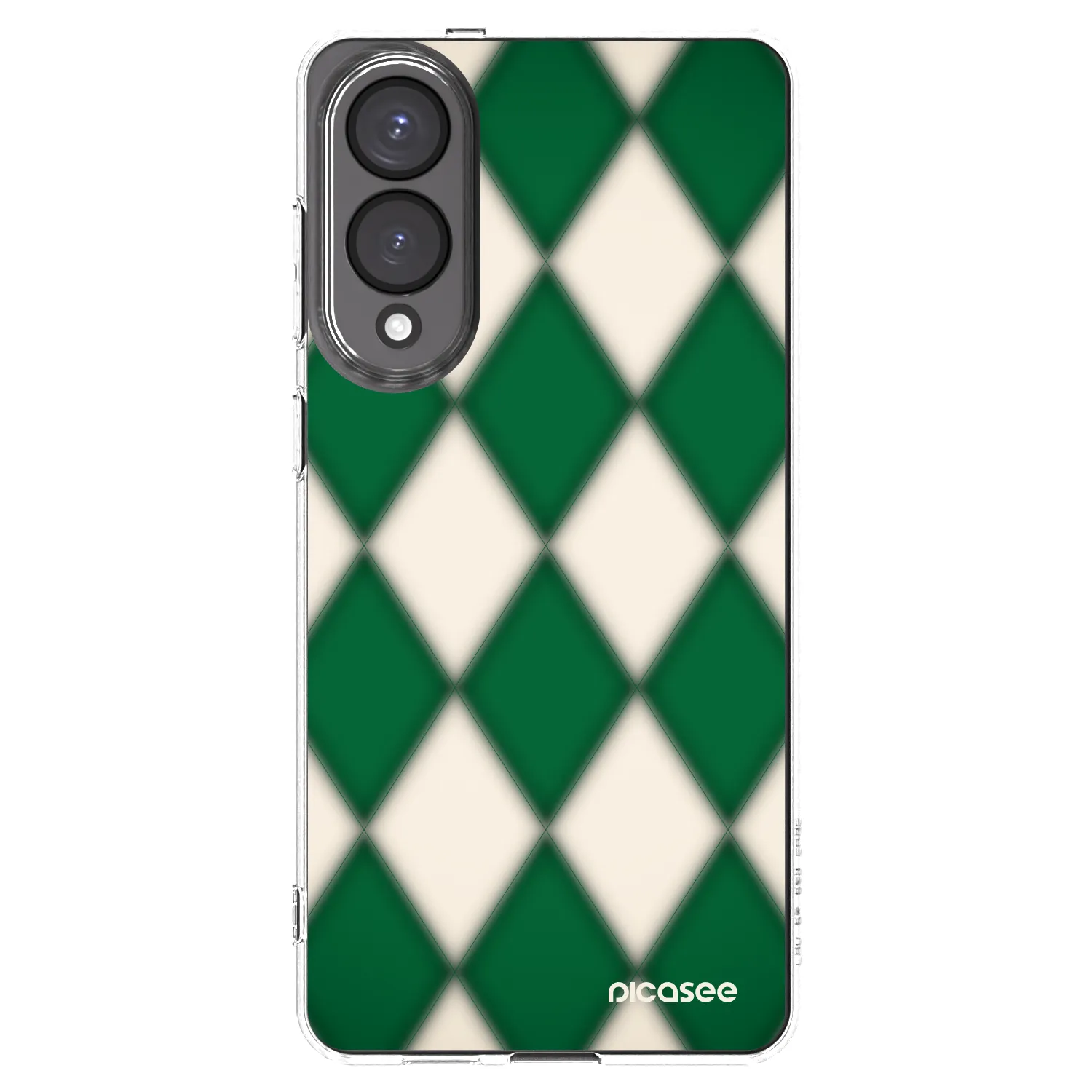 Picasee átlátszó szilikon tok az alábbi mobiltelefonokra Samsung Galaxy S25 Edge 5G - Emerald Diamond