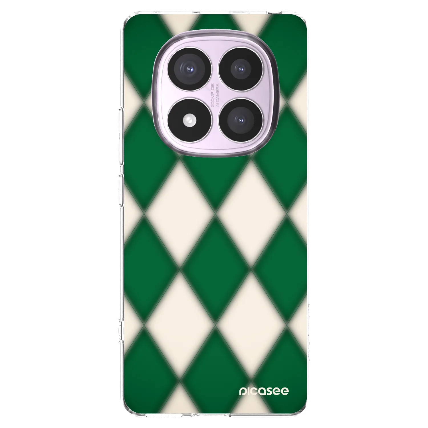 Picasee átlátszó szilikon tok az alábbi mobiltelefonokra Xiaomi Redmi Note 14 Pro 4G - Emerald Diamond