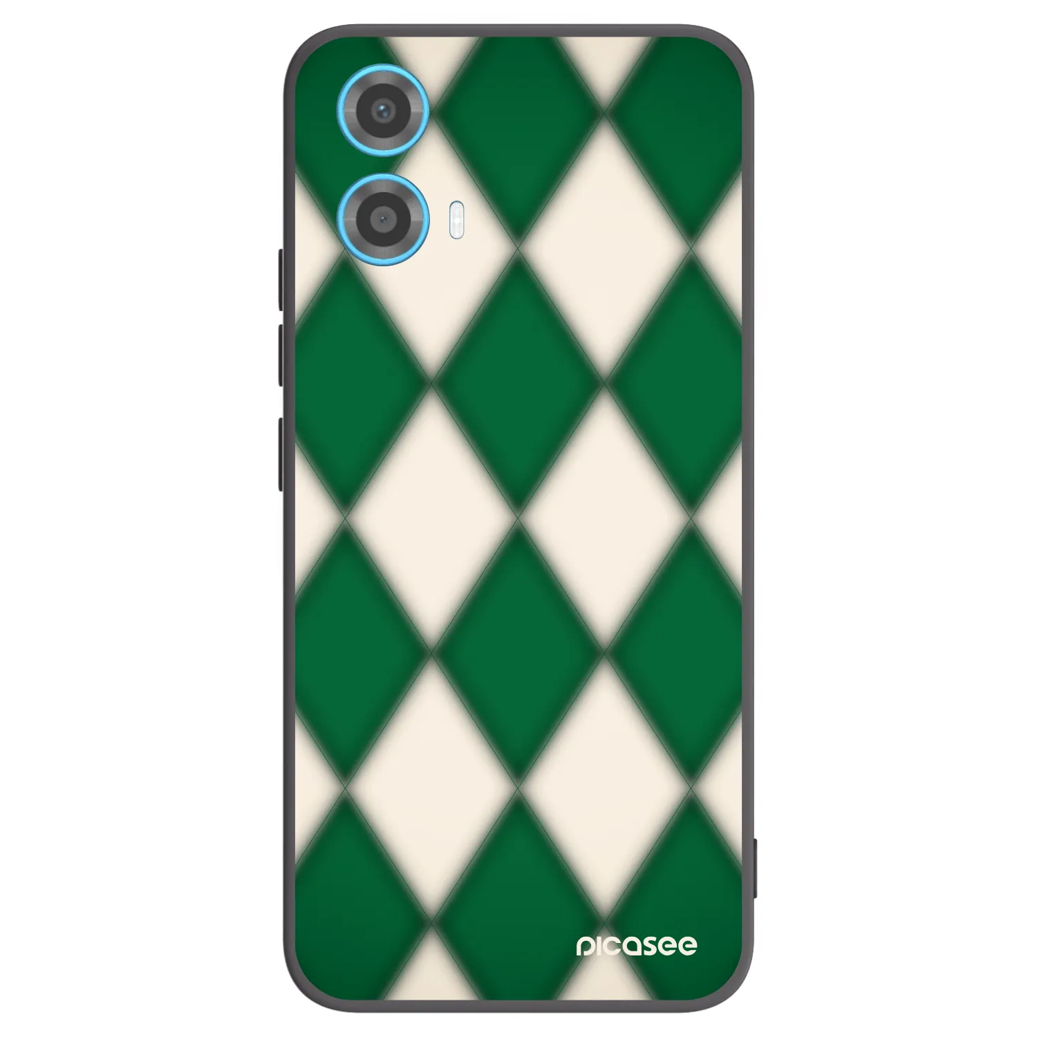 Picasee fekete szilikon tok az alábbi mobiltelefonokra Motorola Moto G34 5G - Emerald Diamond