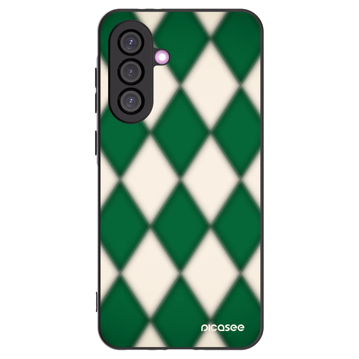 Picasee fekete szilikon tok az alábbi mobiltelefonokra Samsung Galaxy A56 5G A566B - Emerald Diamond