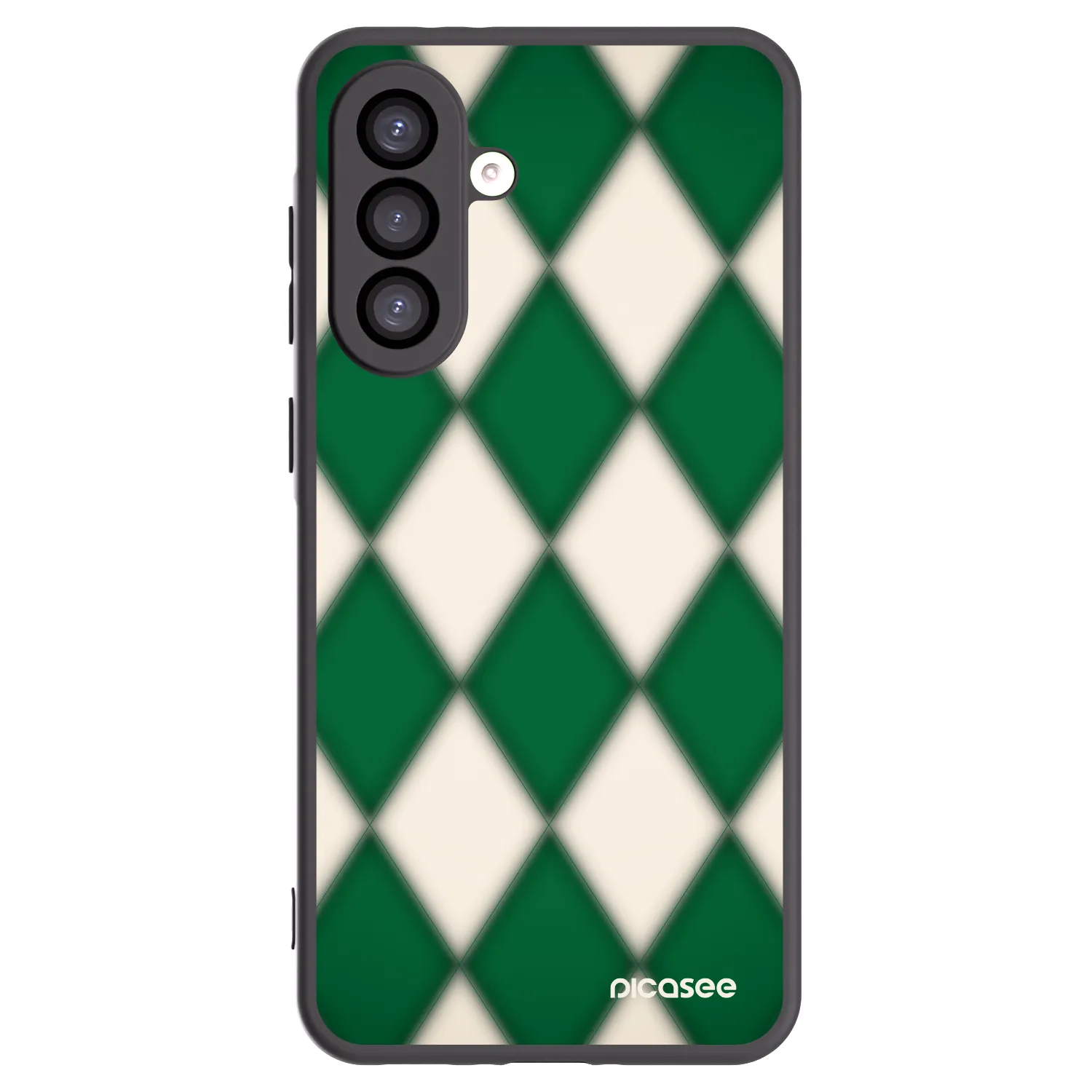 Picasee fekete szilikon tok az alábbi mobiltelefonokra Samsung Galaxy A26 5G A266B - Emerald Diamond