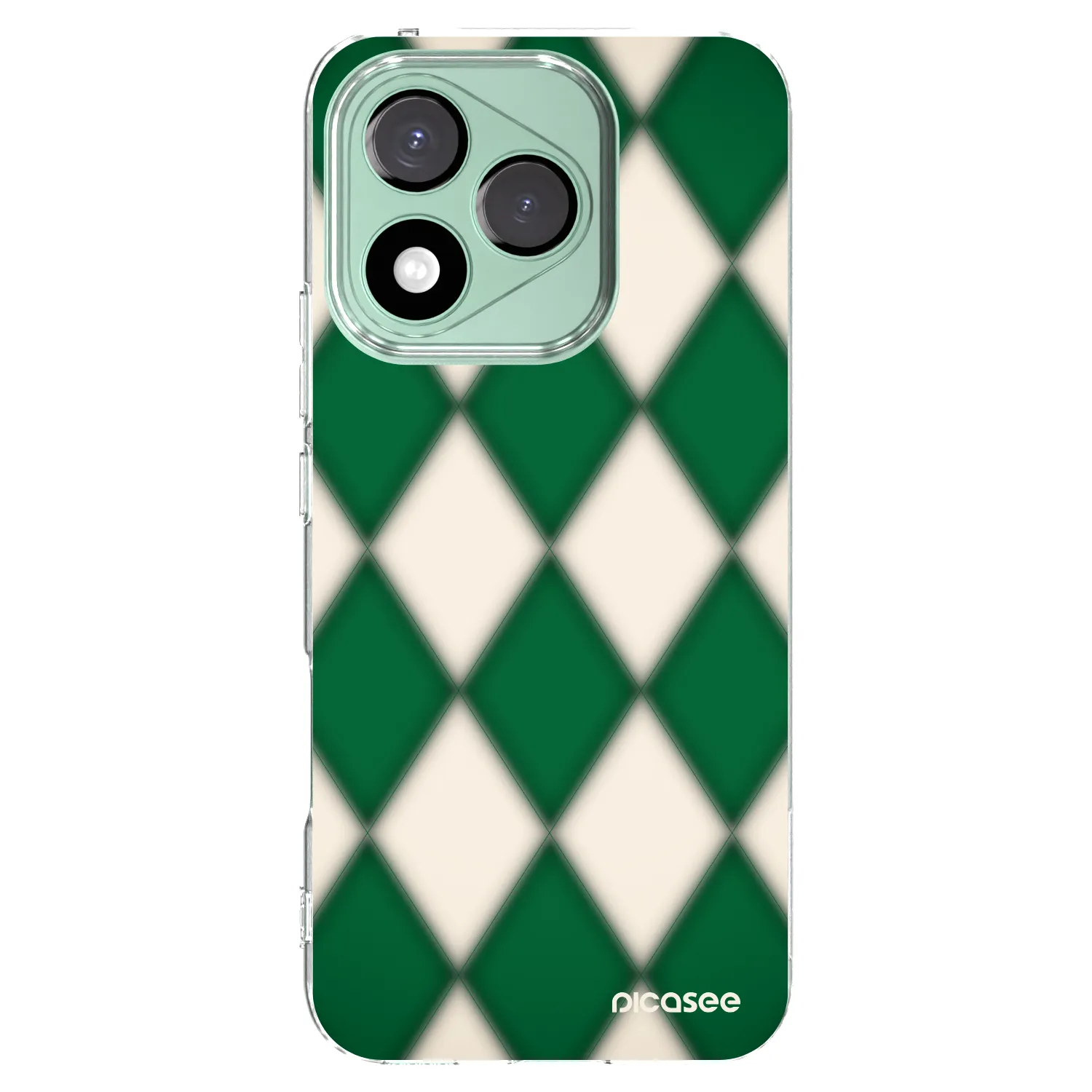 Picasee átlátszó szilikon tok az alábbi mobiltelefonokra Honor 400 Lite 5G - Emerald Diamond